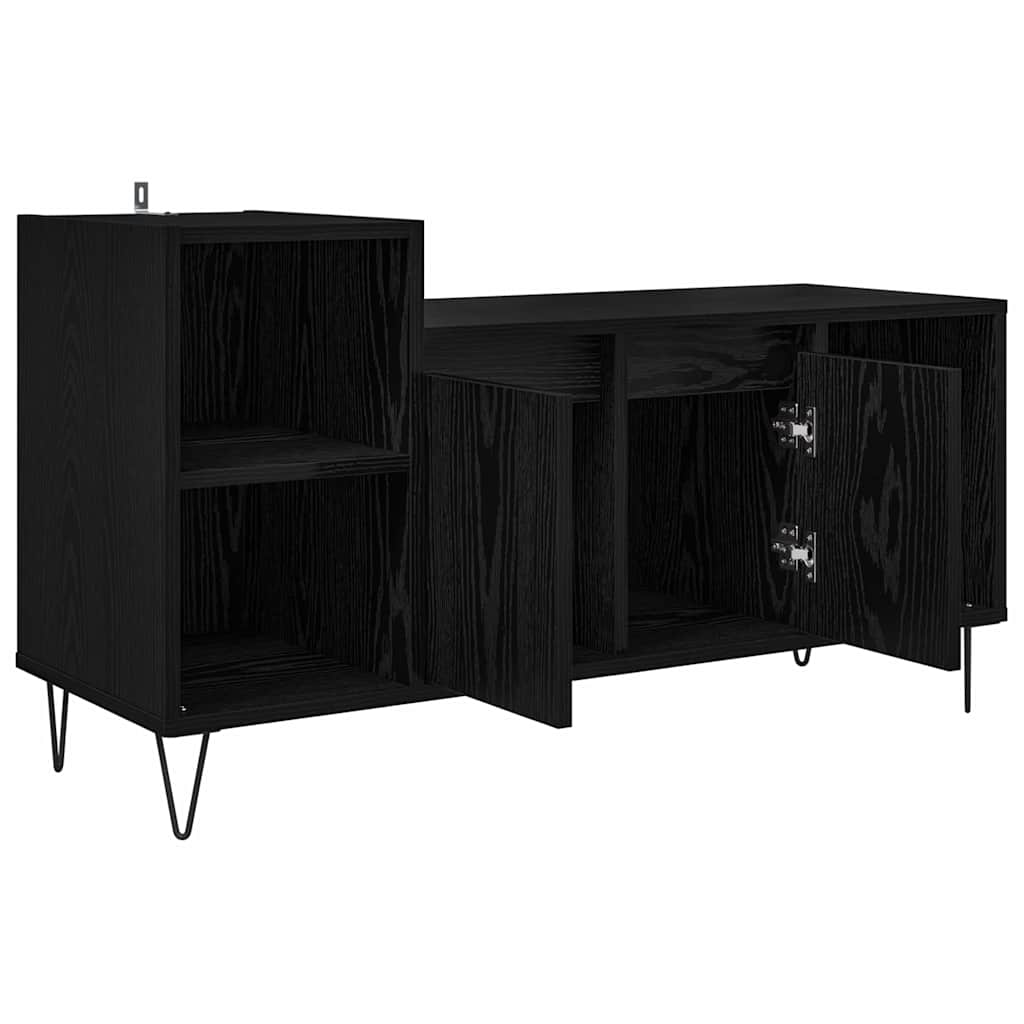 TV ormar Crni hrast 100 x 35 x 55 cm Konstruirano drvo