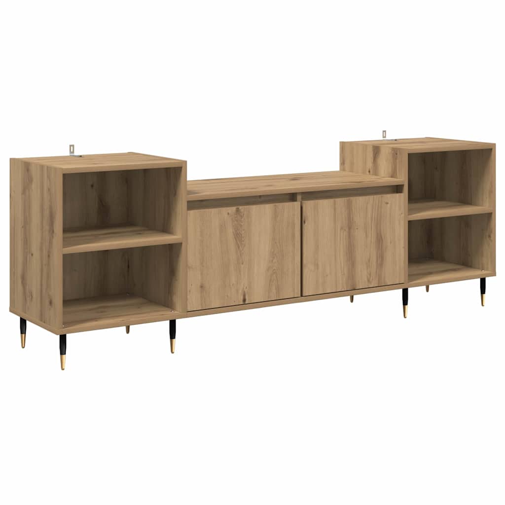 TV ormar Umjetnički hrast 160 x 35 x 55 cm Konstruirano drvo