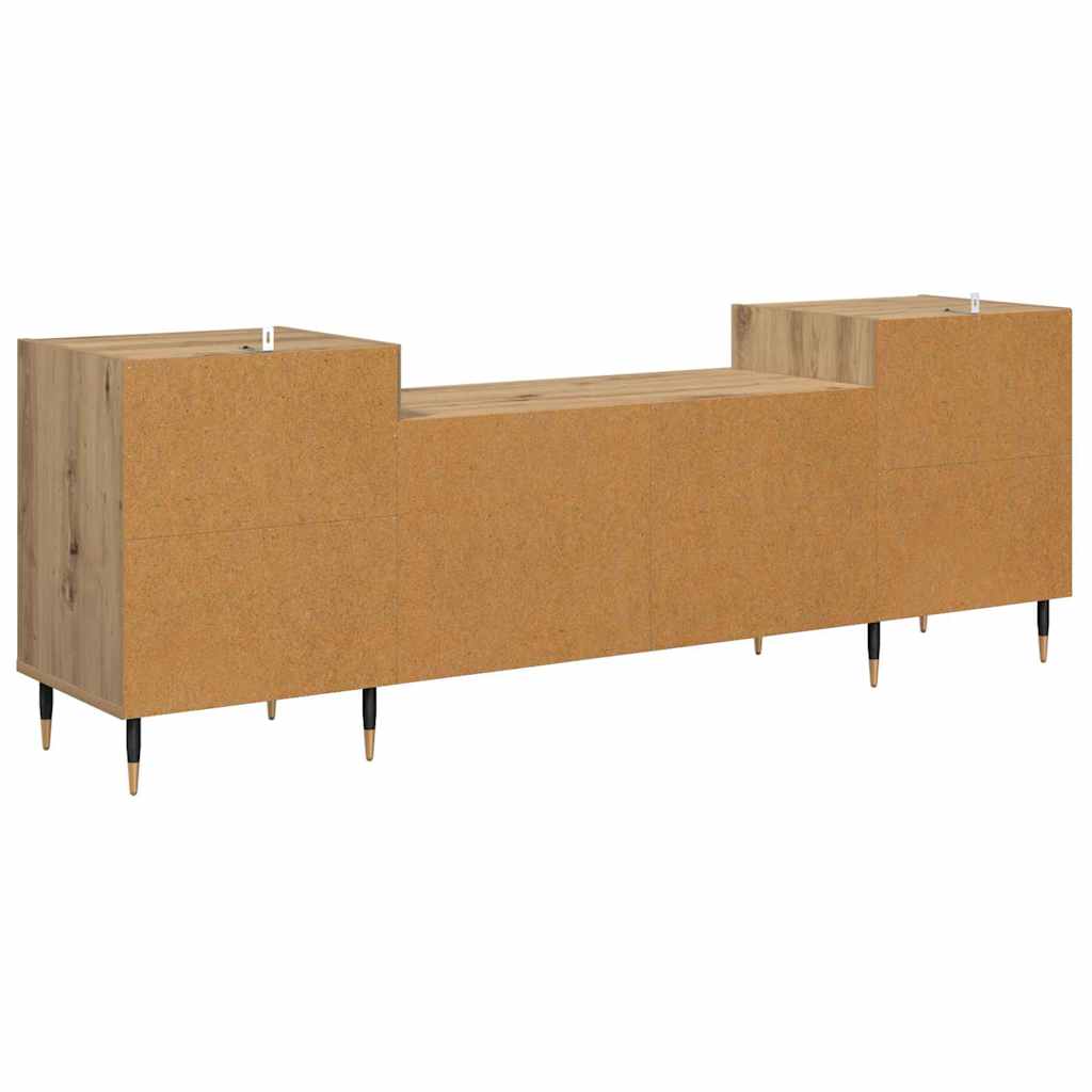 TV ormar Umjetnički hrast 160 x 35 x 55 cm Konstruirano drvo