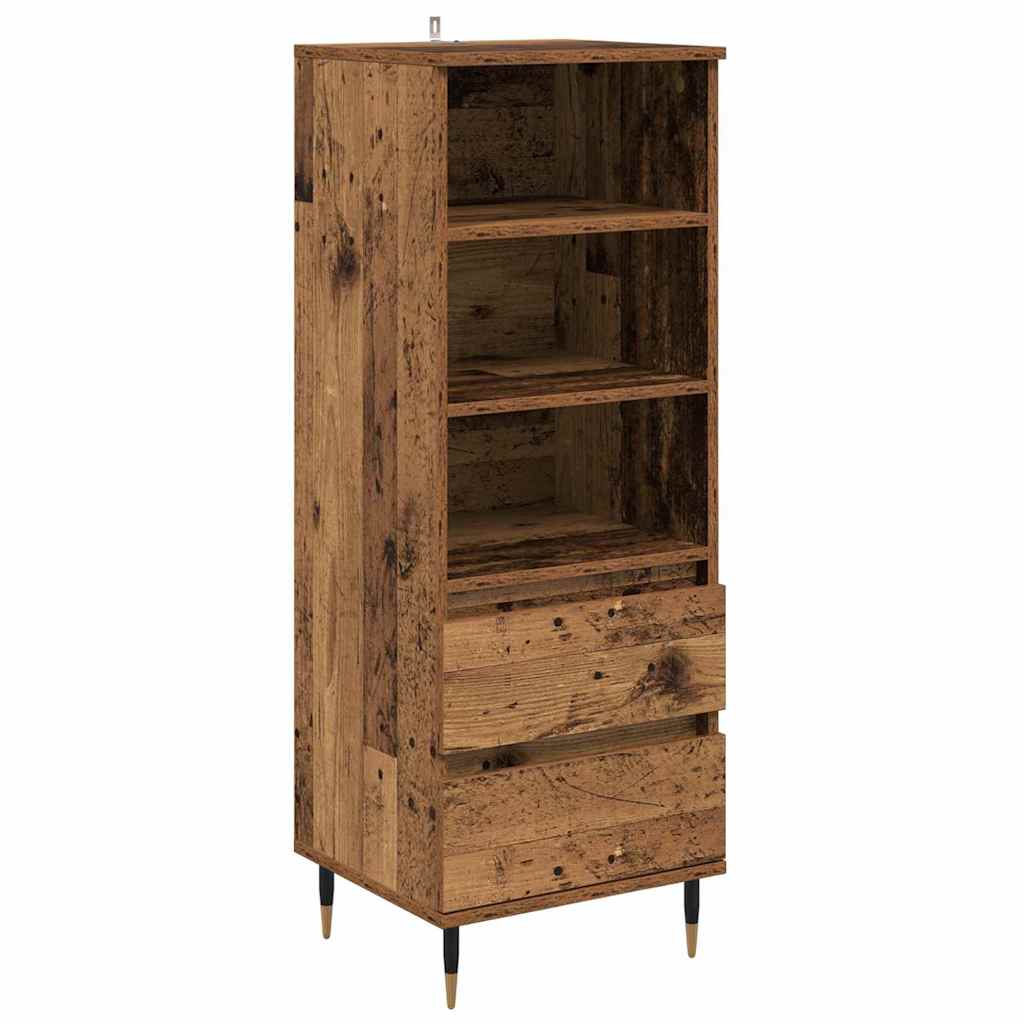 Highboard Staro drvo 40 x 36 x 110 cm Konstruirano drvo