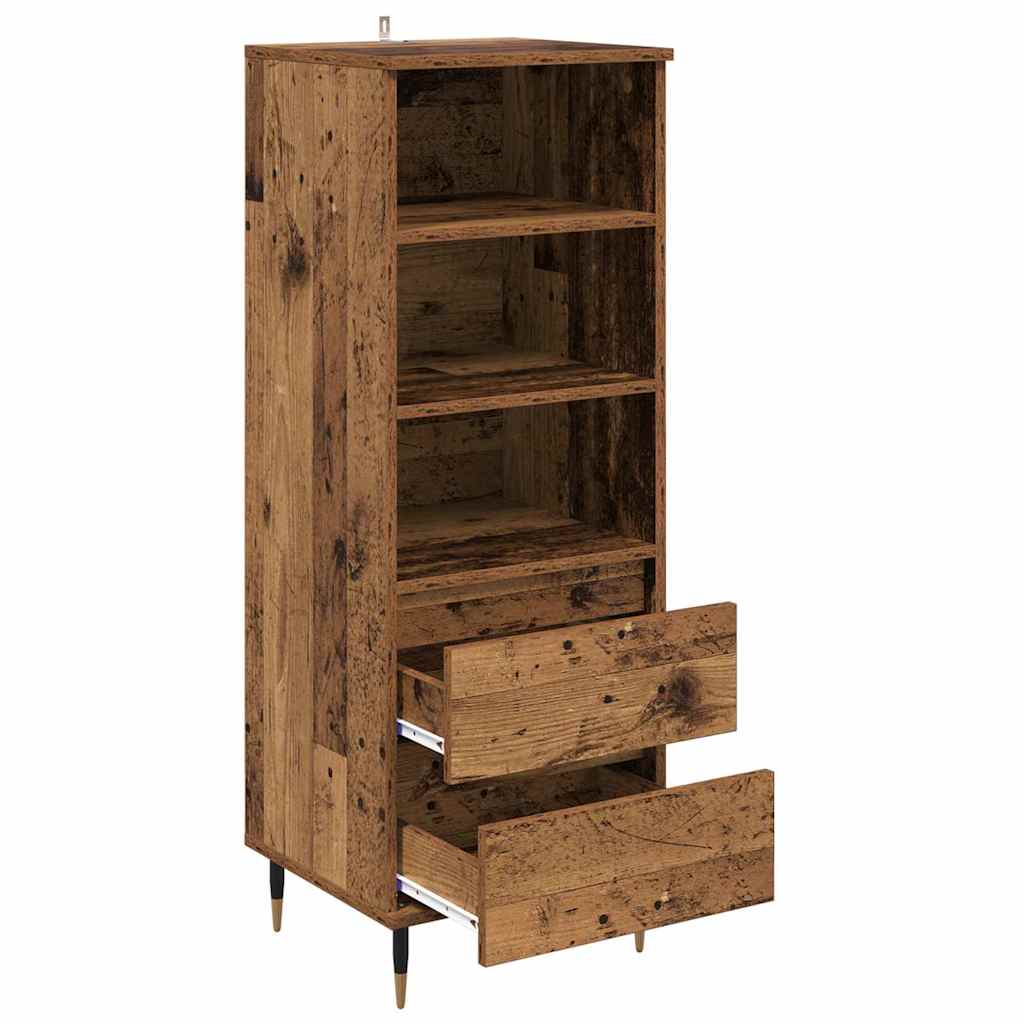 Highboard Staro drvo 40 x 36 x 110 cm Konstruirano drvo