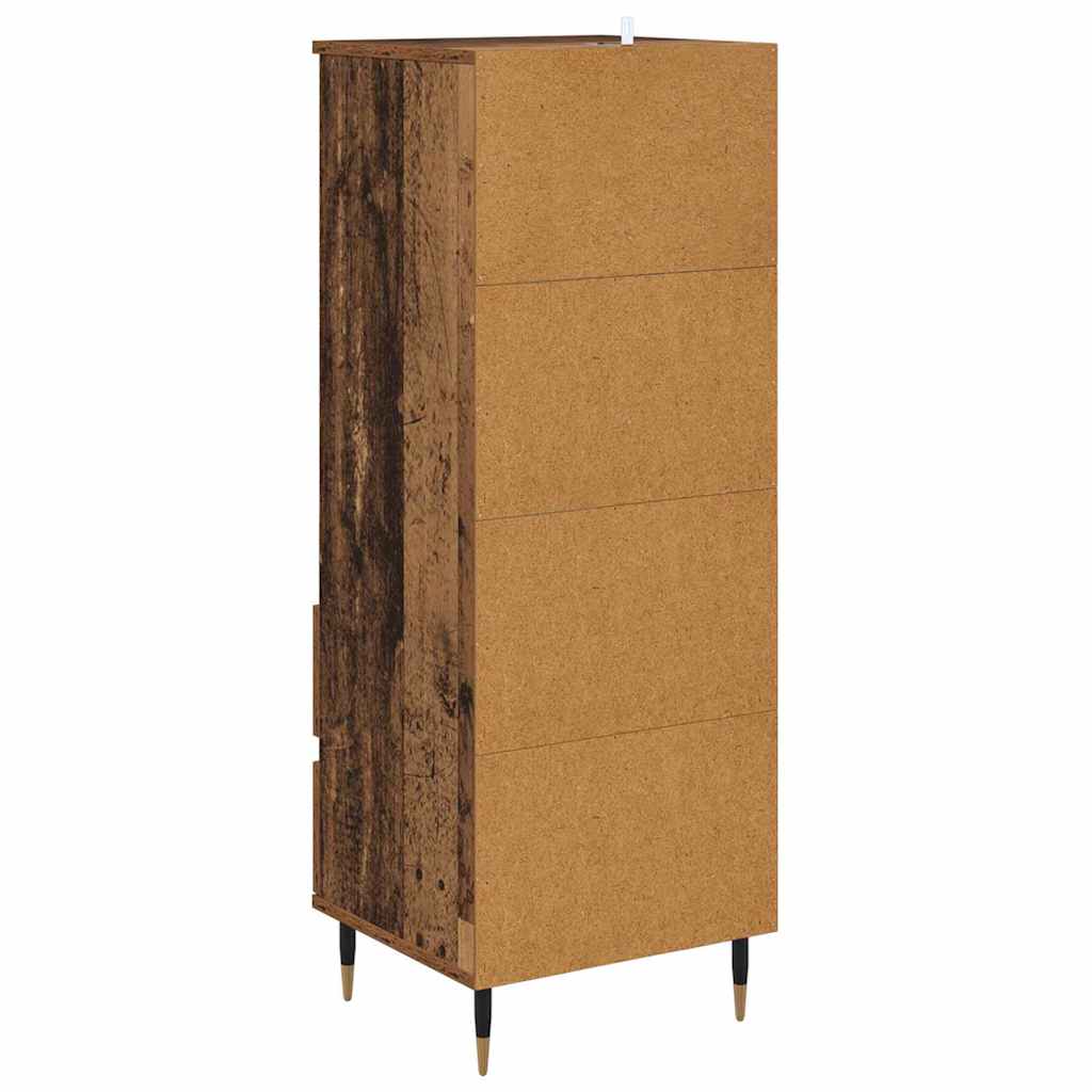 Highboard Staro drvo 40 x 36 x 110 cm Konstruirano drvo