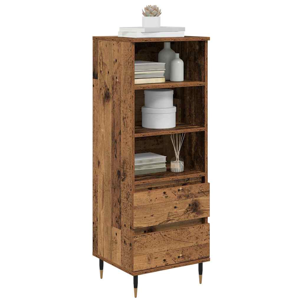 Highboard Staro drvo 40 x 36 x 110 cm Konstruirano drvo