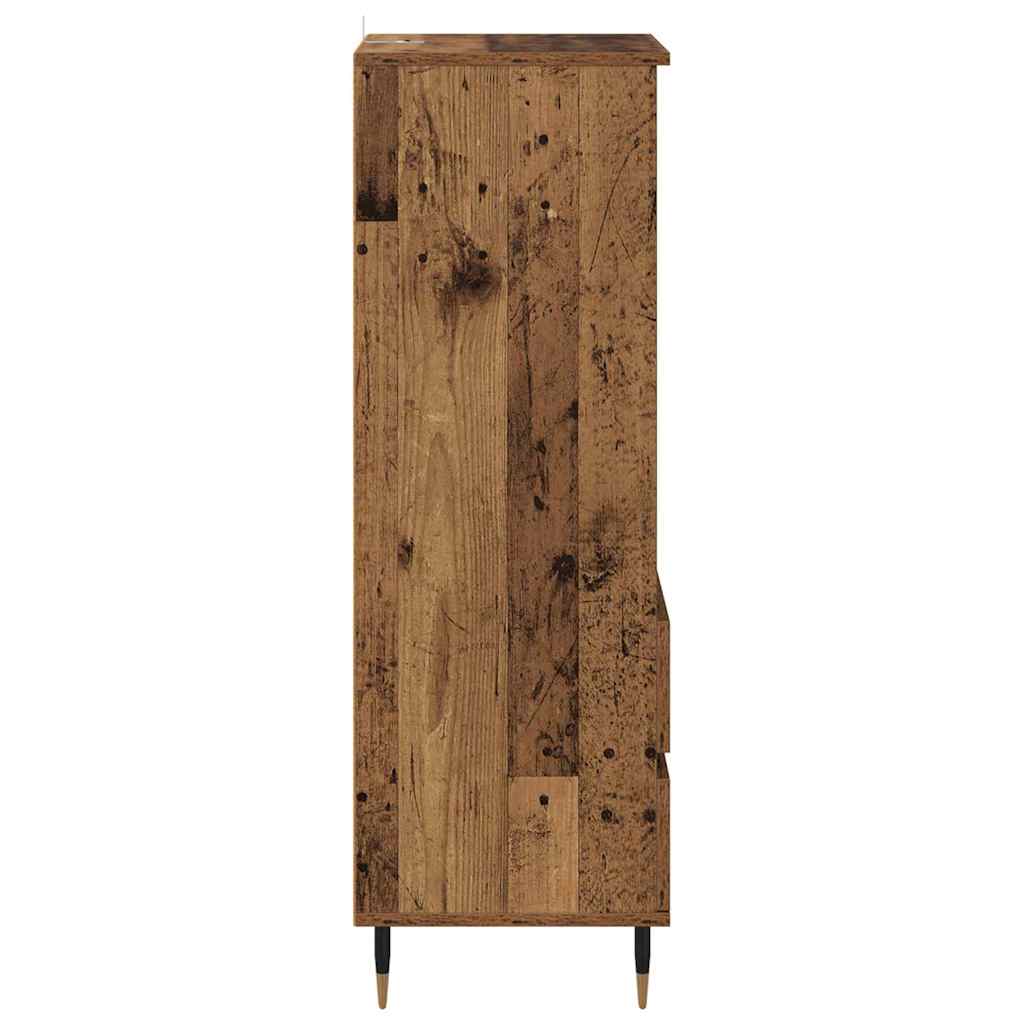 Highboard Staro drvo 40 x 36 x 110 cm Konstruirano drvo