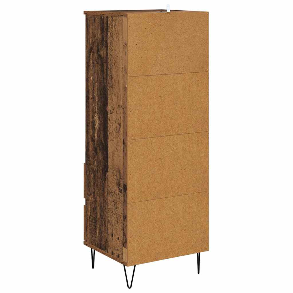 Highboard Staro drvo 40 x 36 x 110 cm Konstruirano drvo