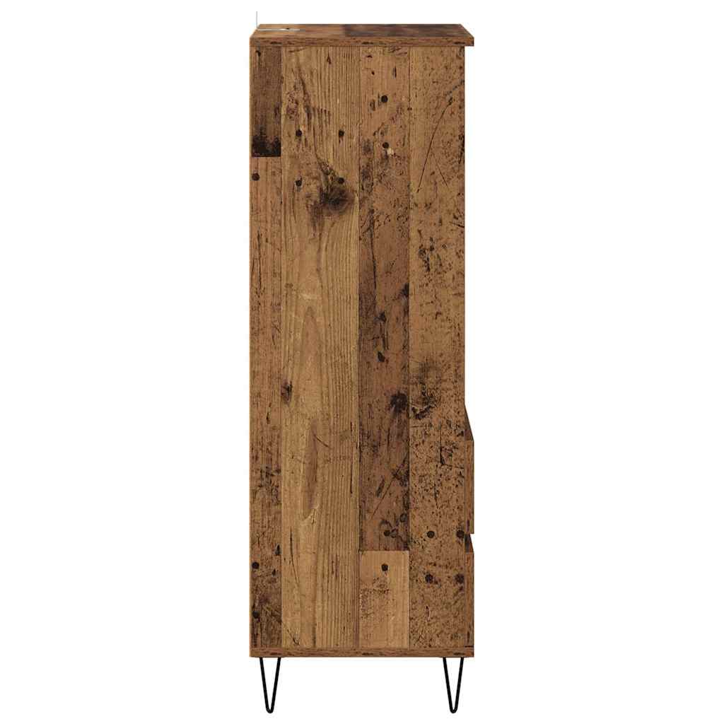Highboard Staro drvo 40 x 36 x 110 cm Konstruirano drvo