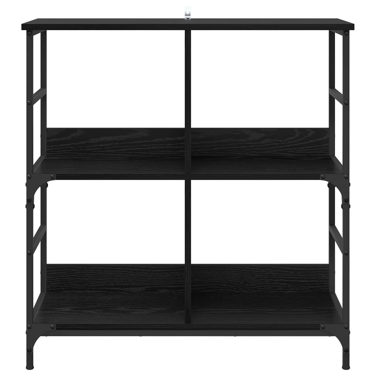 Polica Crni hrast 78.5 x 33 x 82 cm Konstruirano drvo