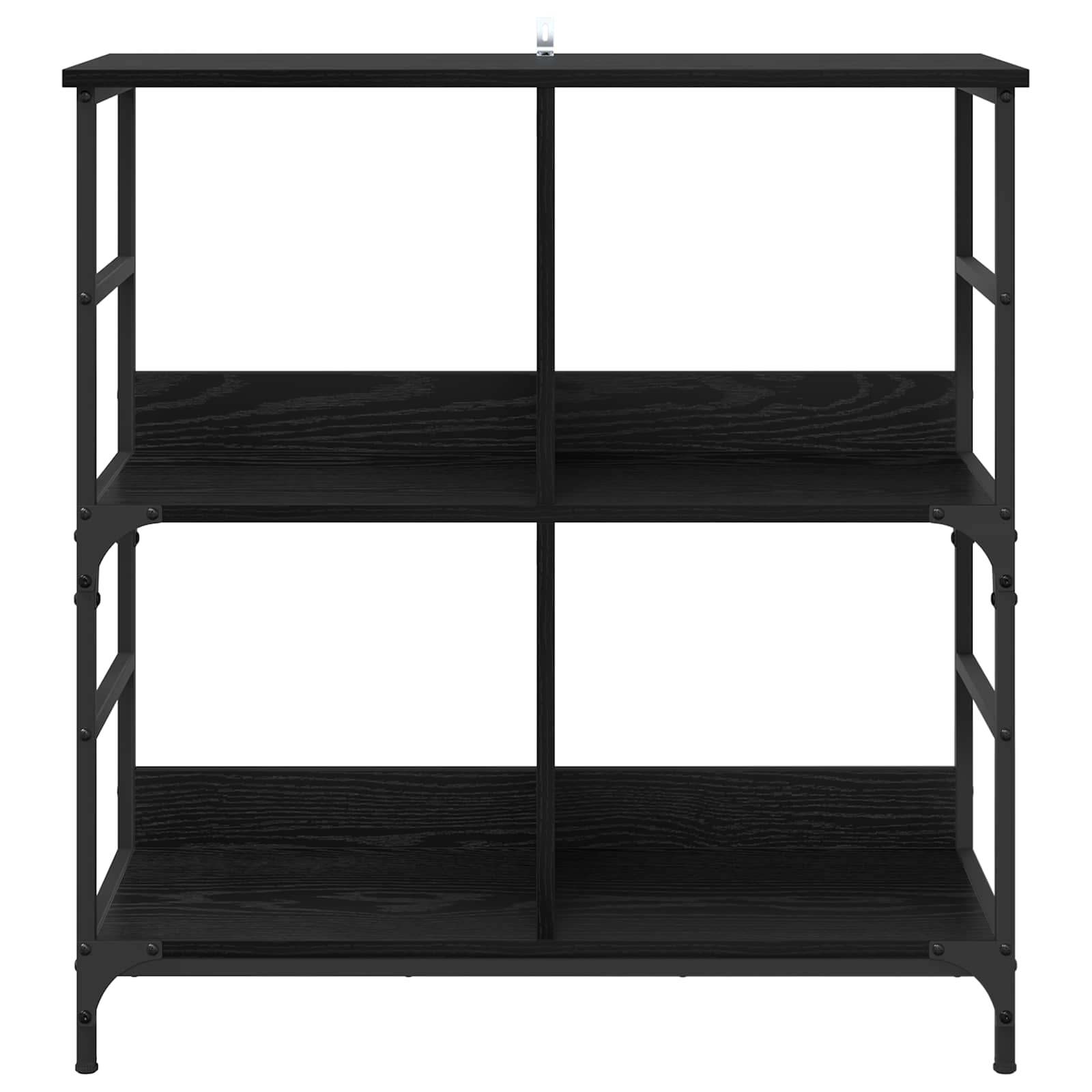 Polica Crni hrast 78.5 x 33 x 82 cm Konstruirano drvo