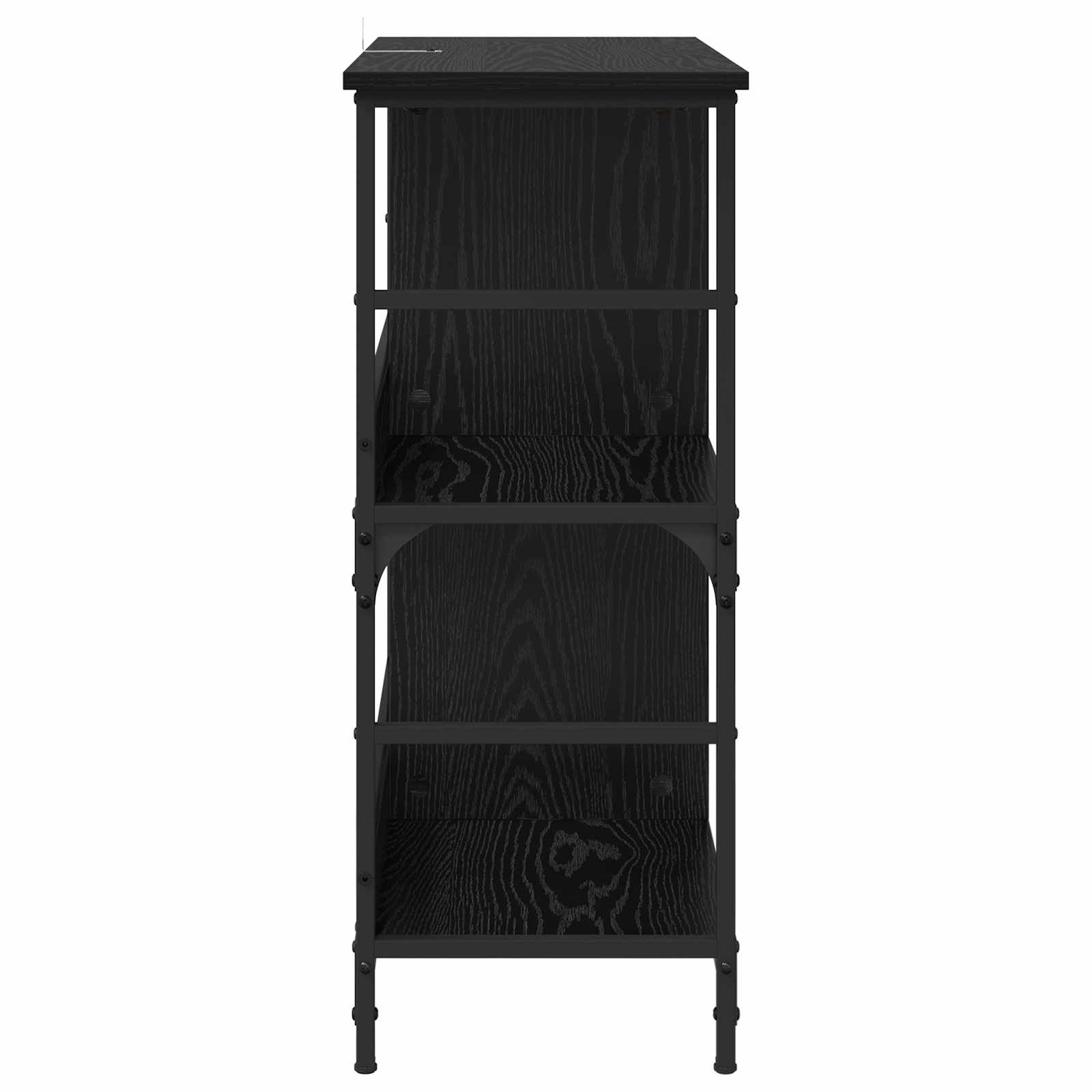 Polica Crni hrast 78.5 x 33 x 82 cm Konstruirano drvo