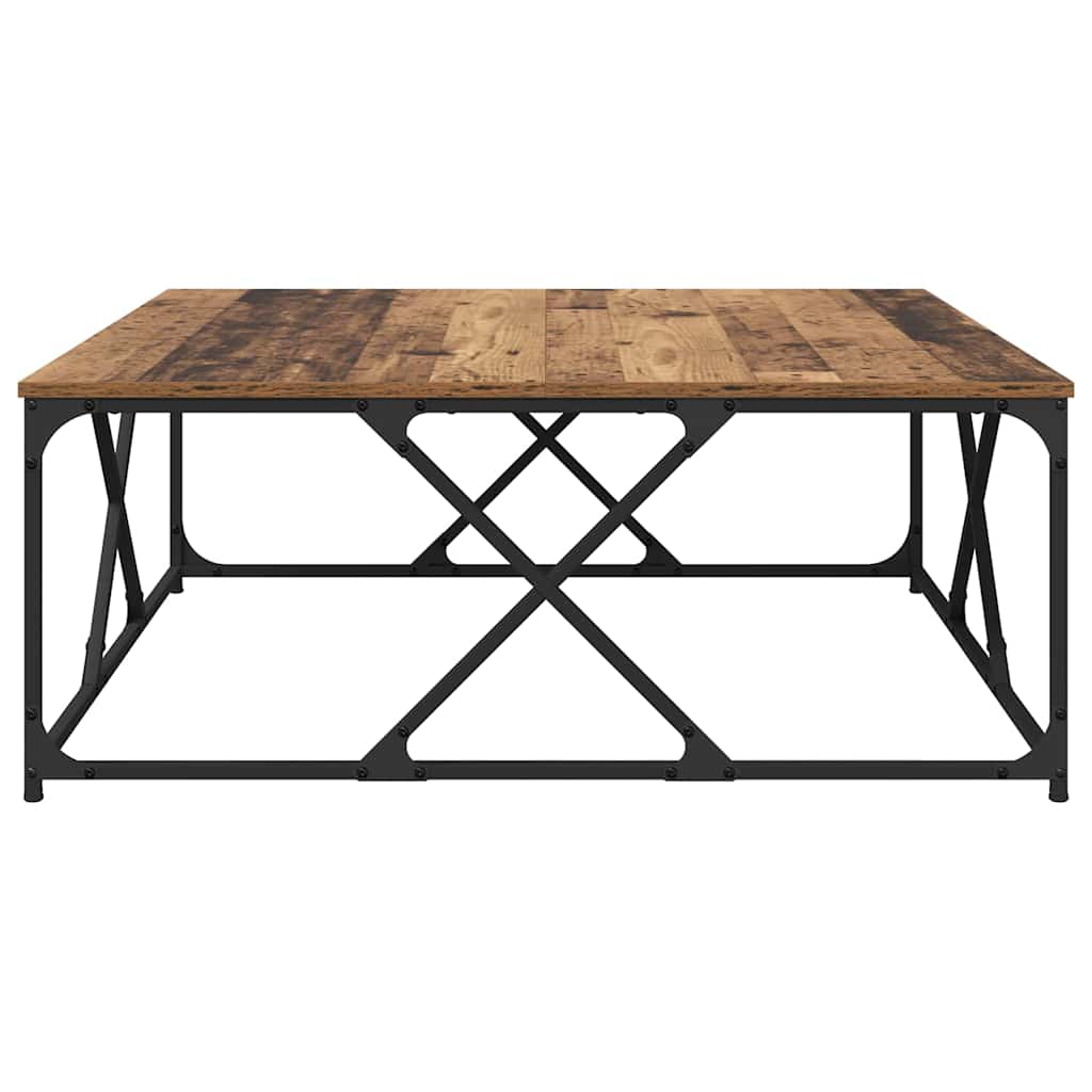 Kava Stol Staro drvo 100 x 100 x 40 cm Konstruirano drvo