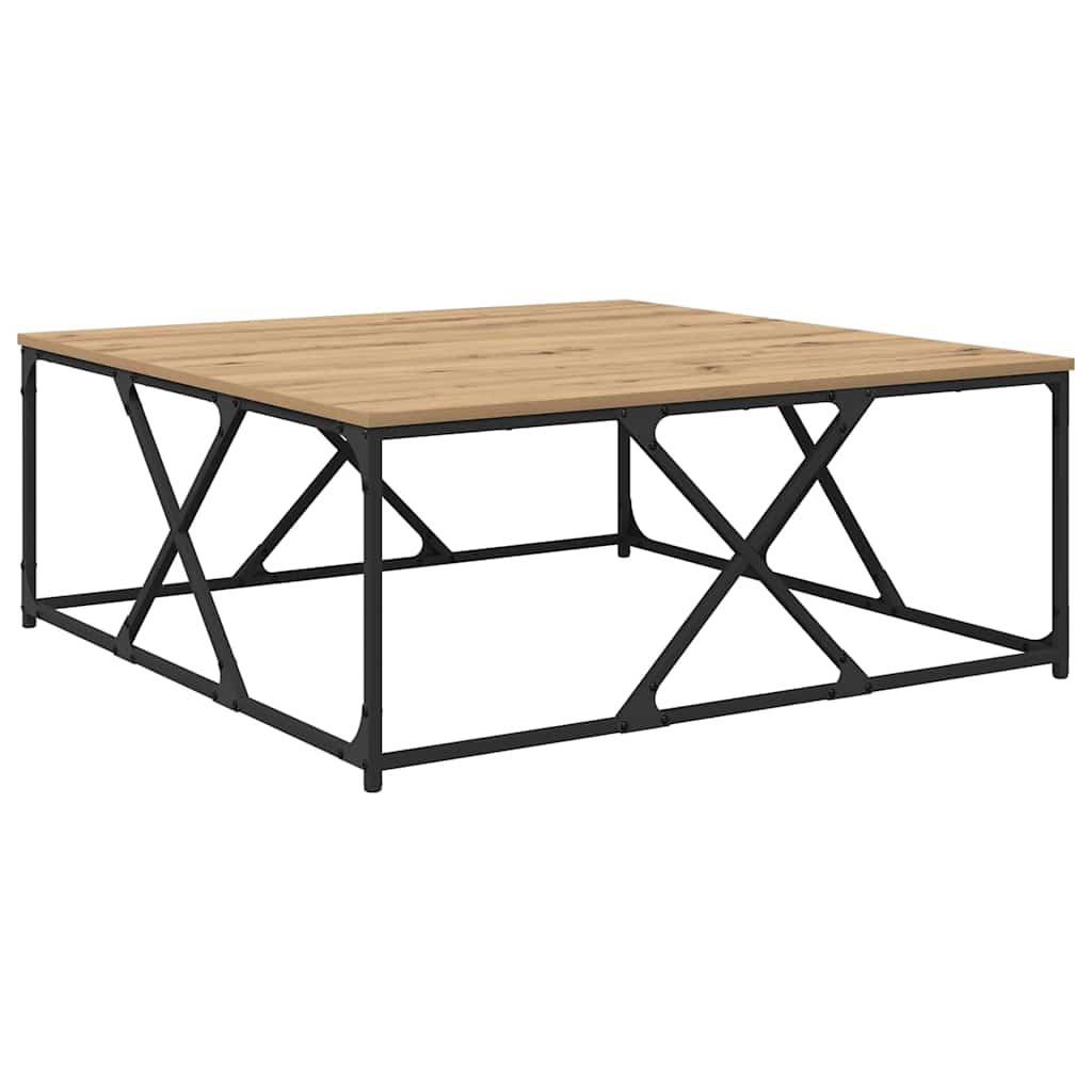 Kava Stol Umjetnički hrast 100 x 100 x 40 cm Konstruirano drvo