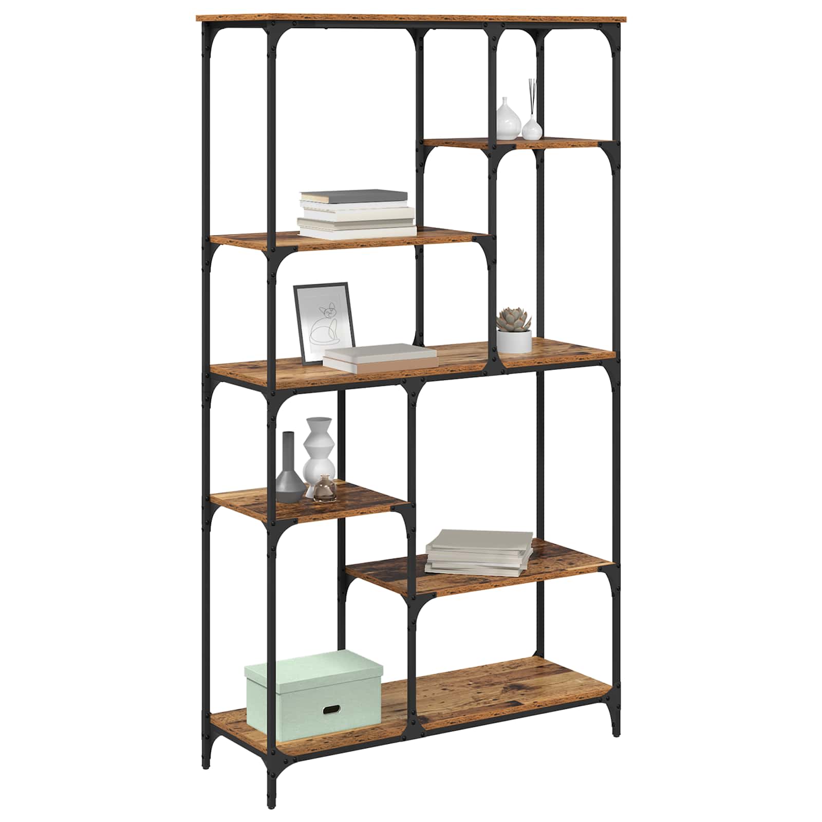Polica Staro drvo 99 x 35,5 x 176 cm Konstruirano drvo