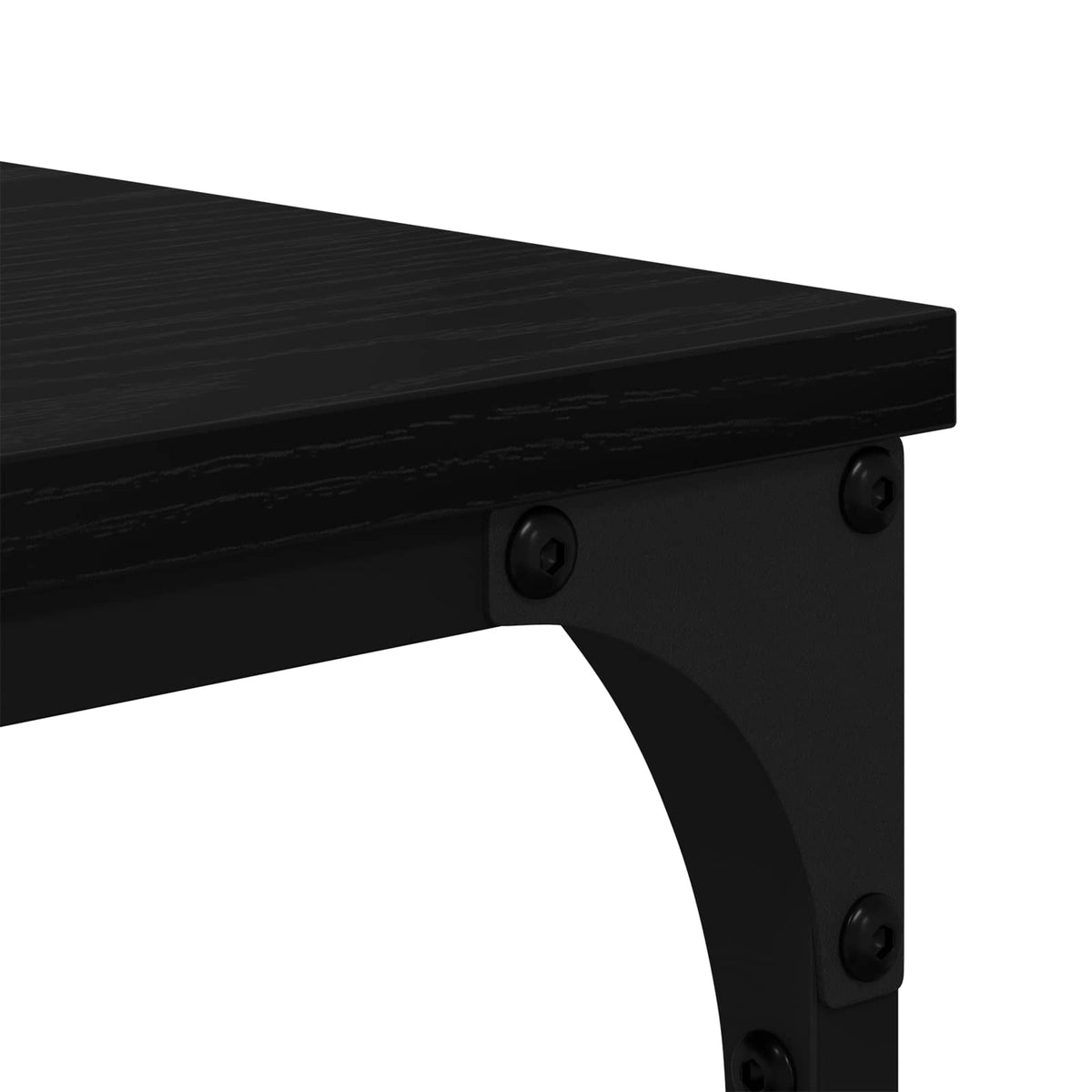 Polica Crni hrast 99 x 35,5 x 176 cm Konstruirano drvo