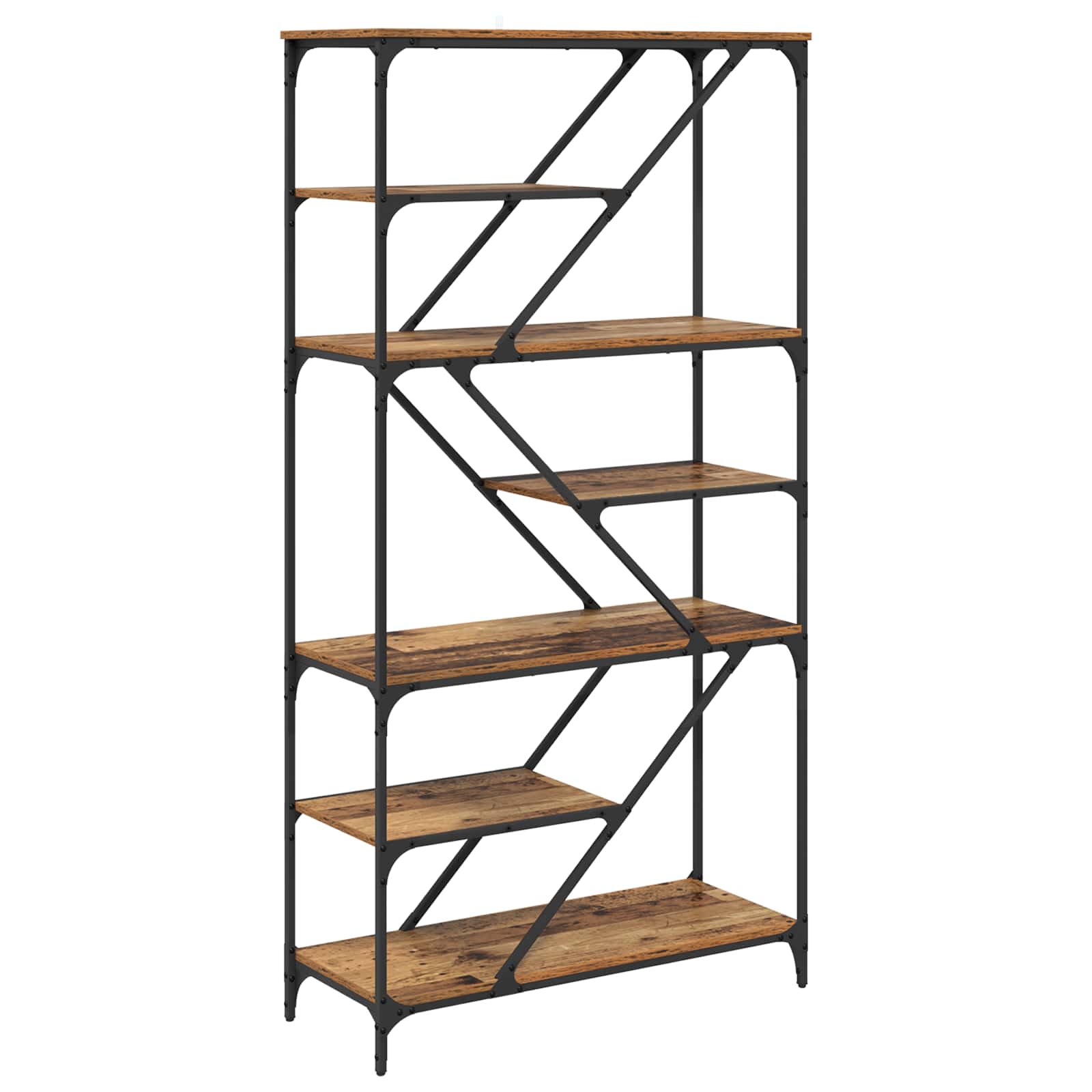 Polica Staro drvo 91 x 36 x 176 cm Konstruirano drvo