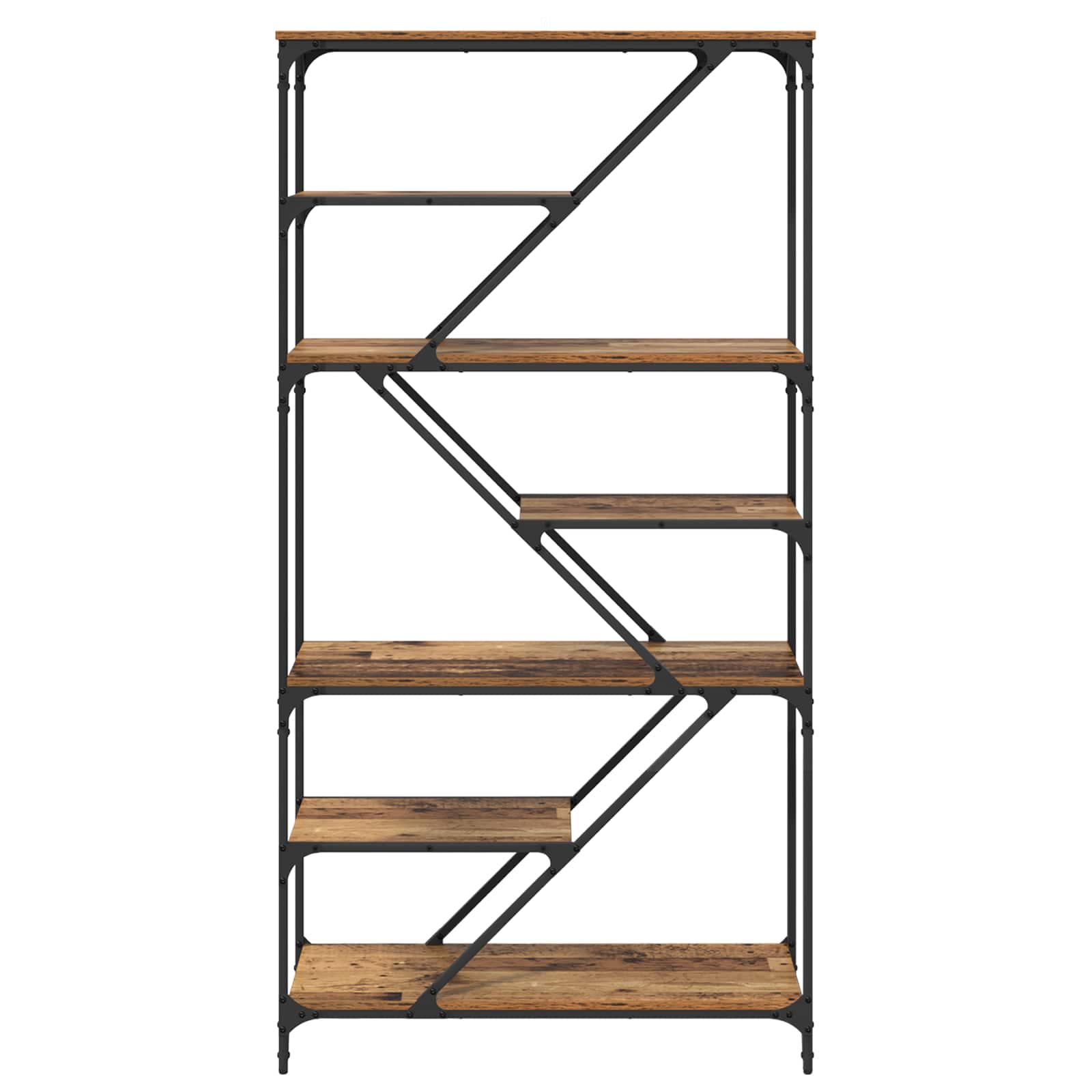 Polica Staro drvo 91 x 36 x 176 cm Konstruirano drvo