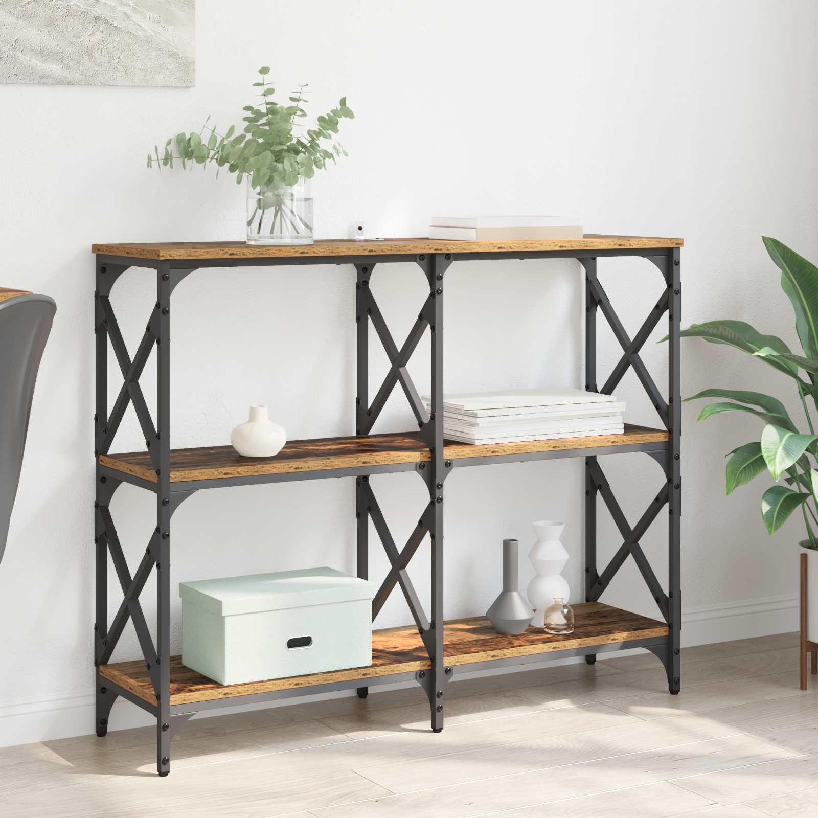 Konzolna stolica Staro drvo 100 x 28 x 80,5 cm