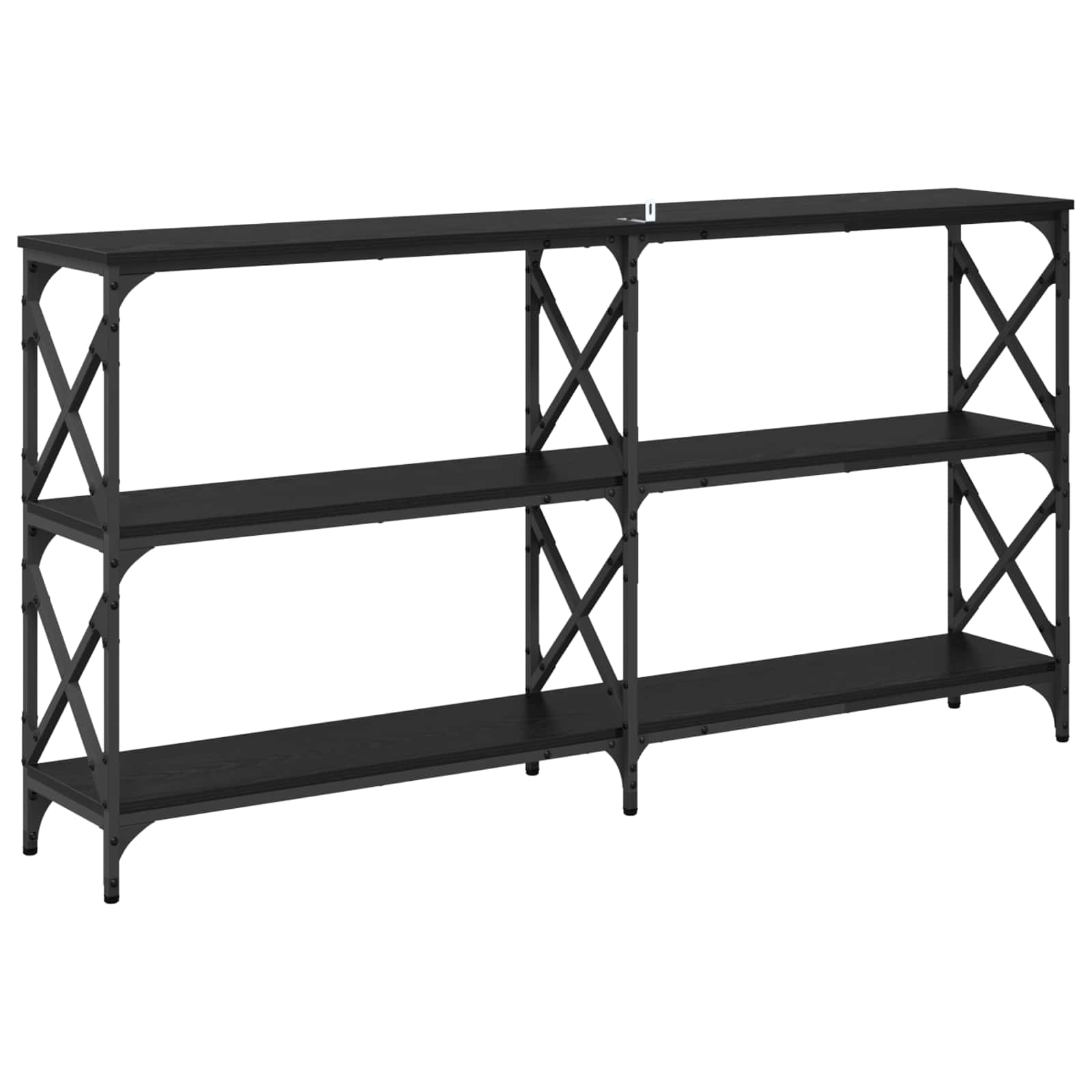 Konzolna stolica Crni hrast 156 x 28 x 80,5 cm