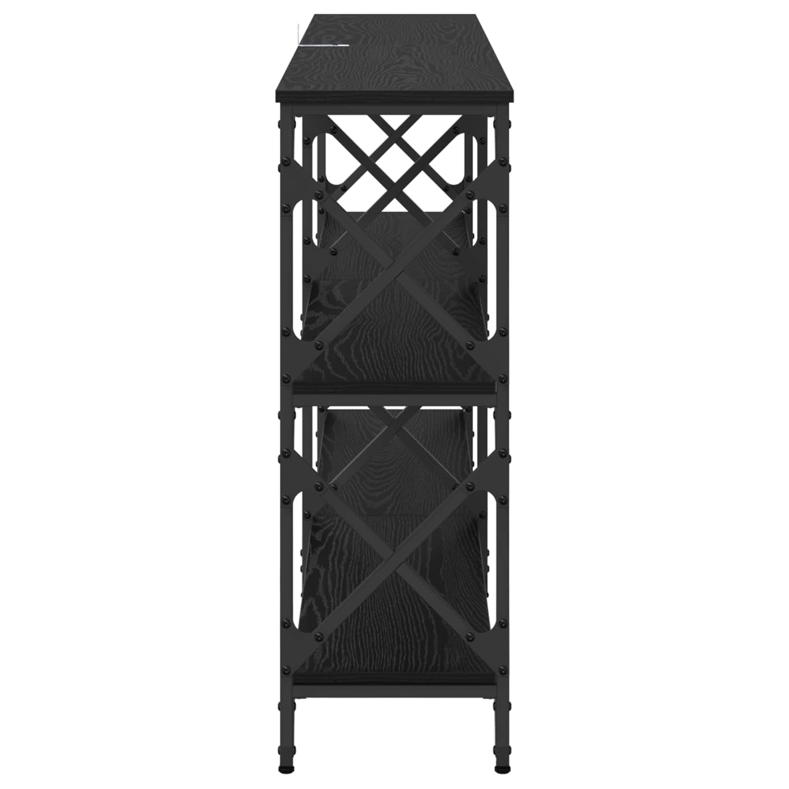 Konzolna stolica Crni hrast 156 x 28 x 80,5 cm