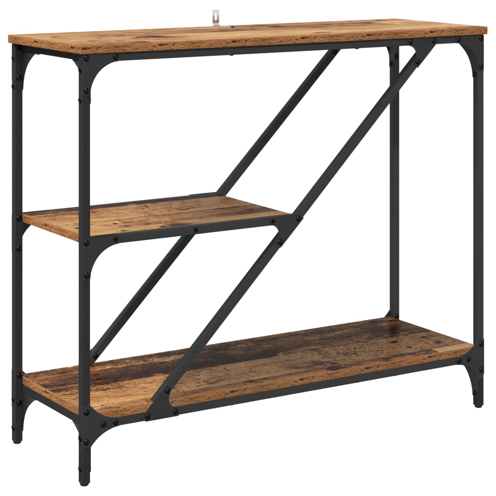 Konzolna stolica Staro drvo 88,5 x 30 x 75 cm Konstruirano drvo
