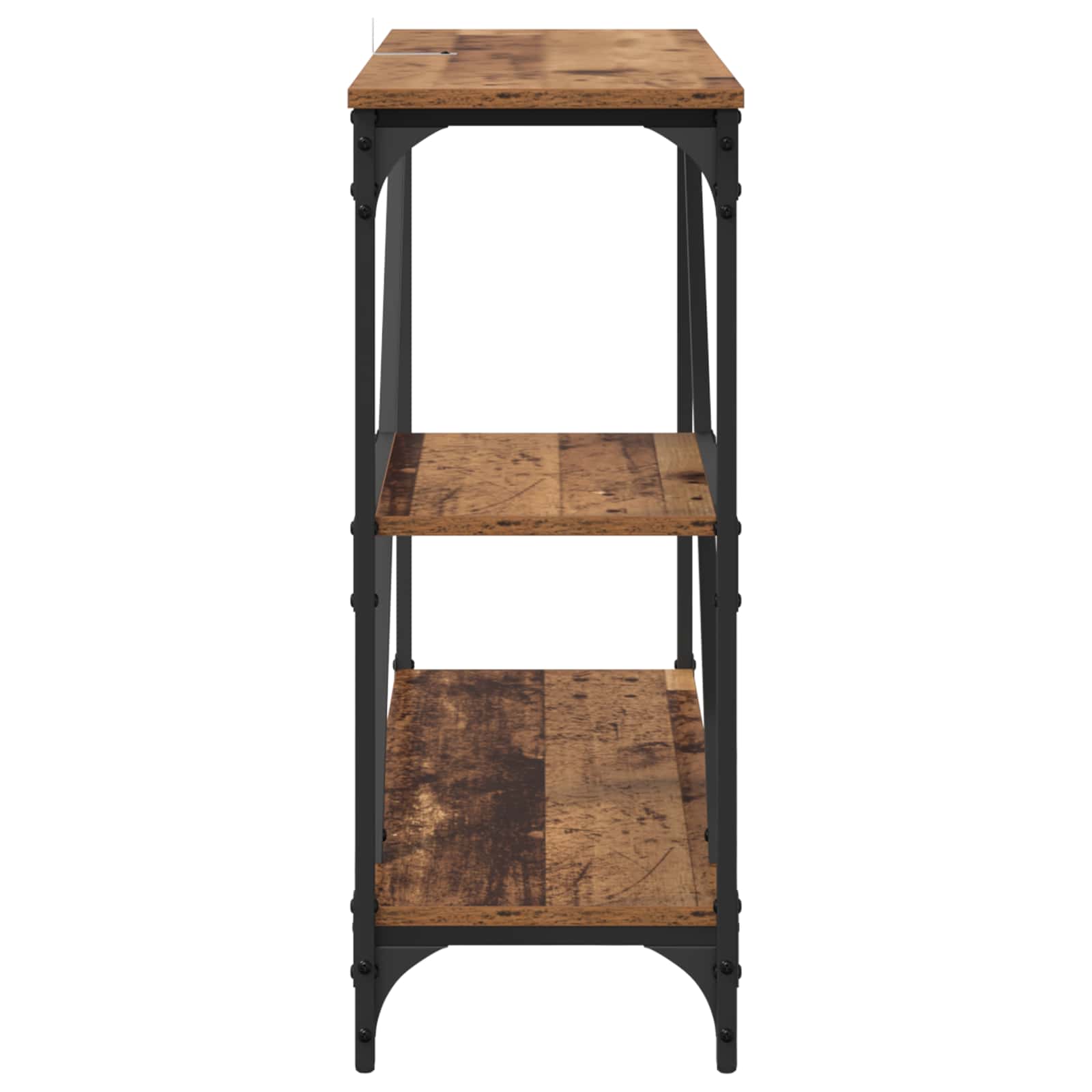 Konzolna stolica Staro drvo 88,5 x 30 x 75 cm Konstruirano drvo