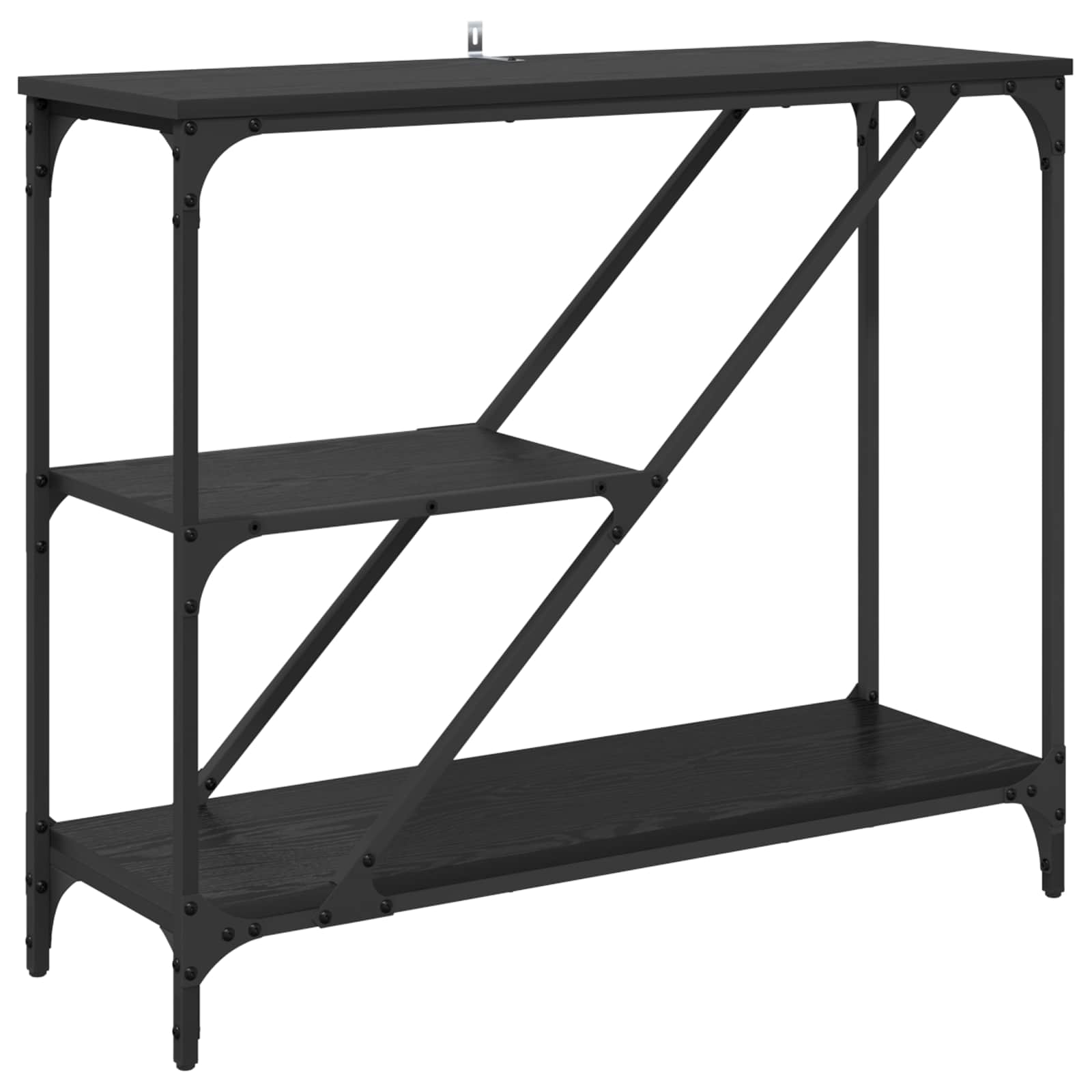 Konzolna stolica Crni hrast 88,5 x 30 x 75 cm Konstruirano drvo