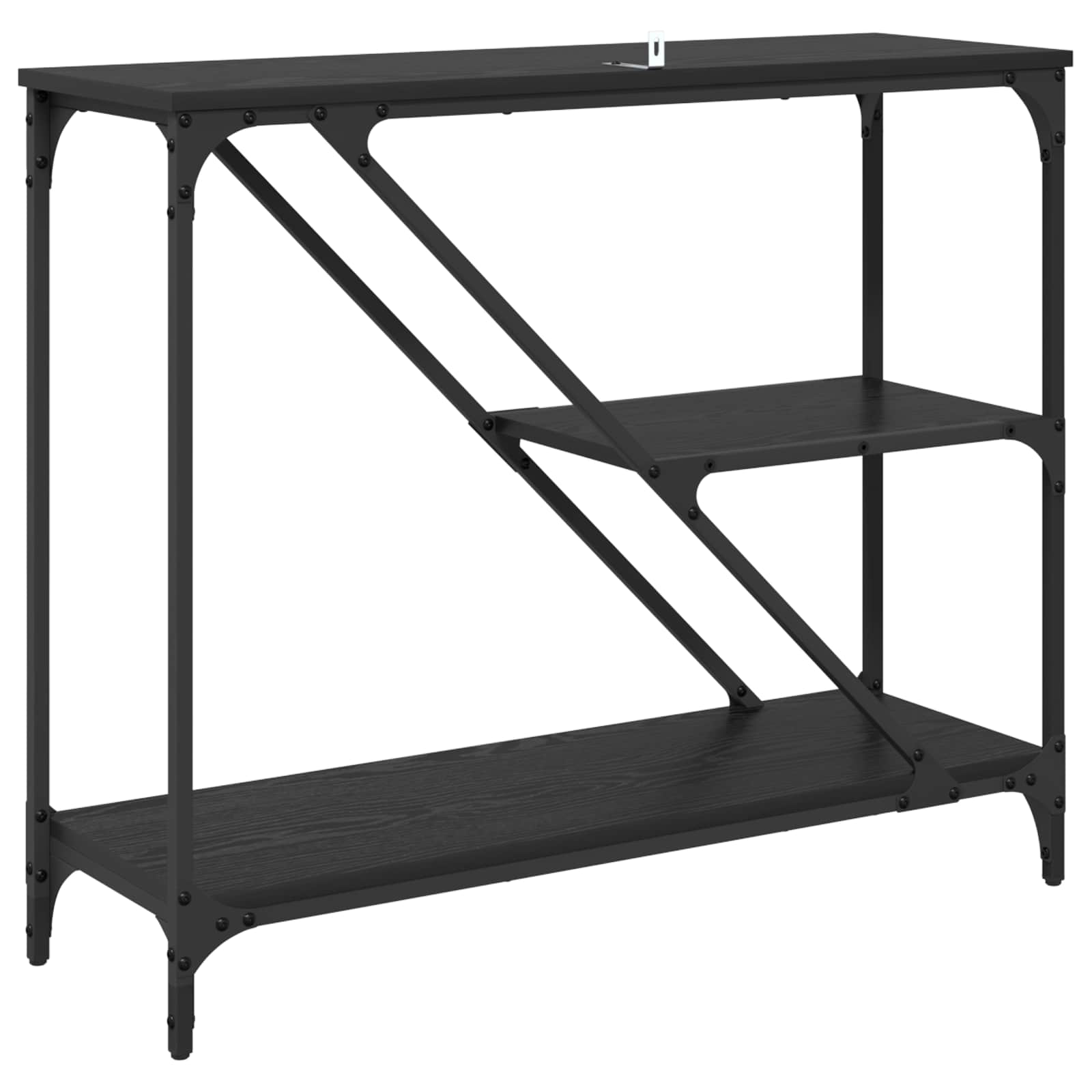 Konzolna stolica Crni hrast 88,5 x 30 x 75 cm Konstruirano drvo