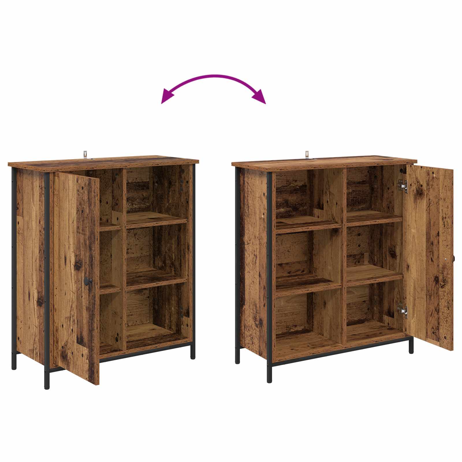 Kreveta Staro drvo 70 x 30 x 80 cm Konstruirano drvo