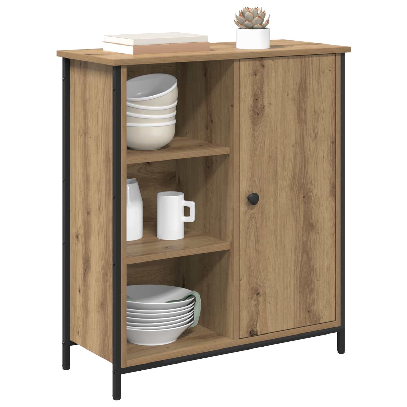 Kreveta Umjetnički hrast 70 x 30 x 80 cm Konstruirano drvo