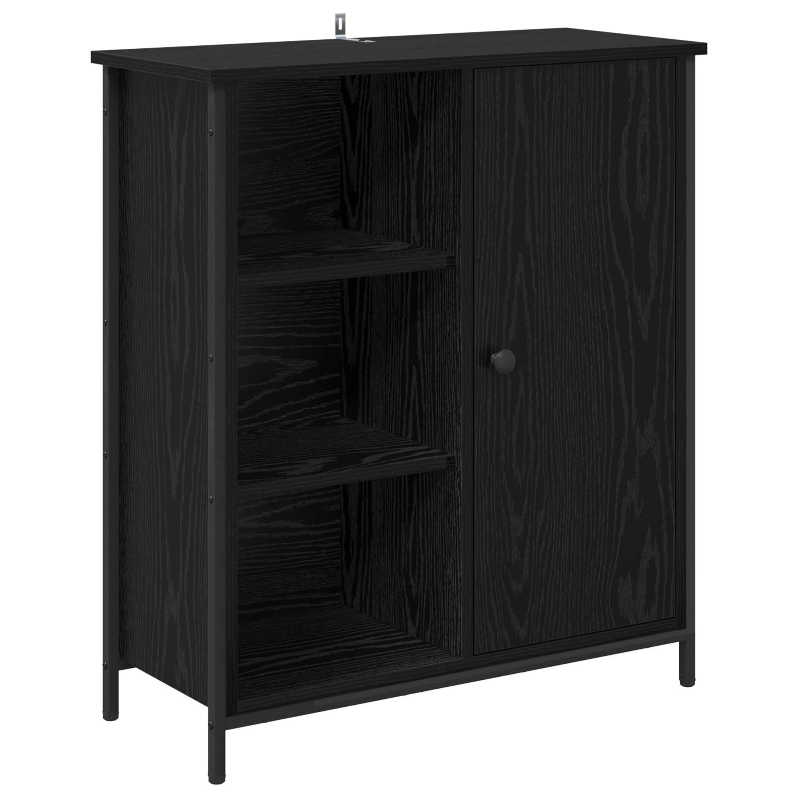 Kreveta Crni hrast 70 x 30 x 80 cm Konstruirano drvo