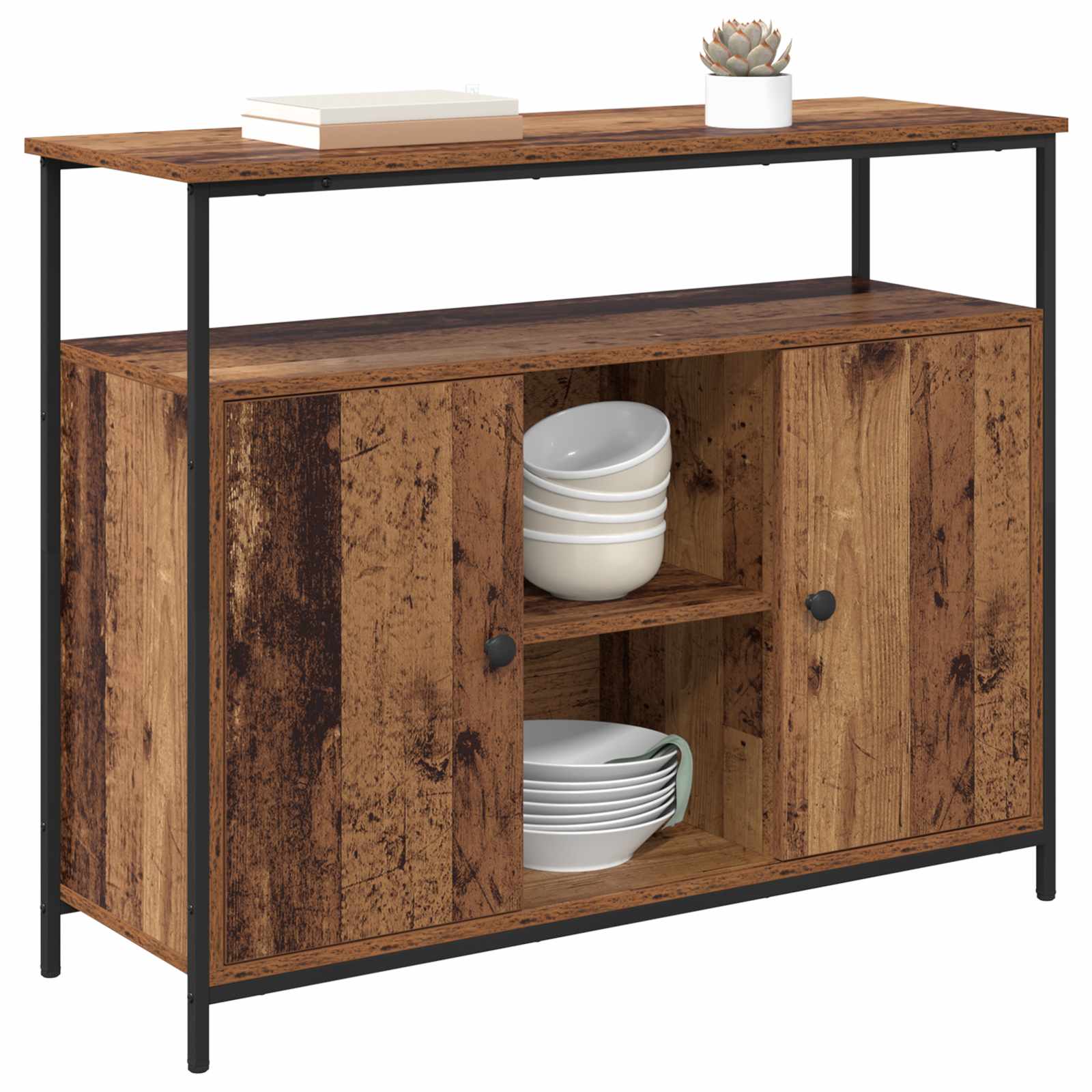 Kreveta Staro drvo 100 x 35 x 80 cm Konstruirano drvo