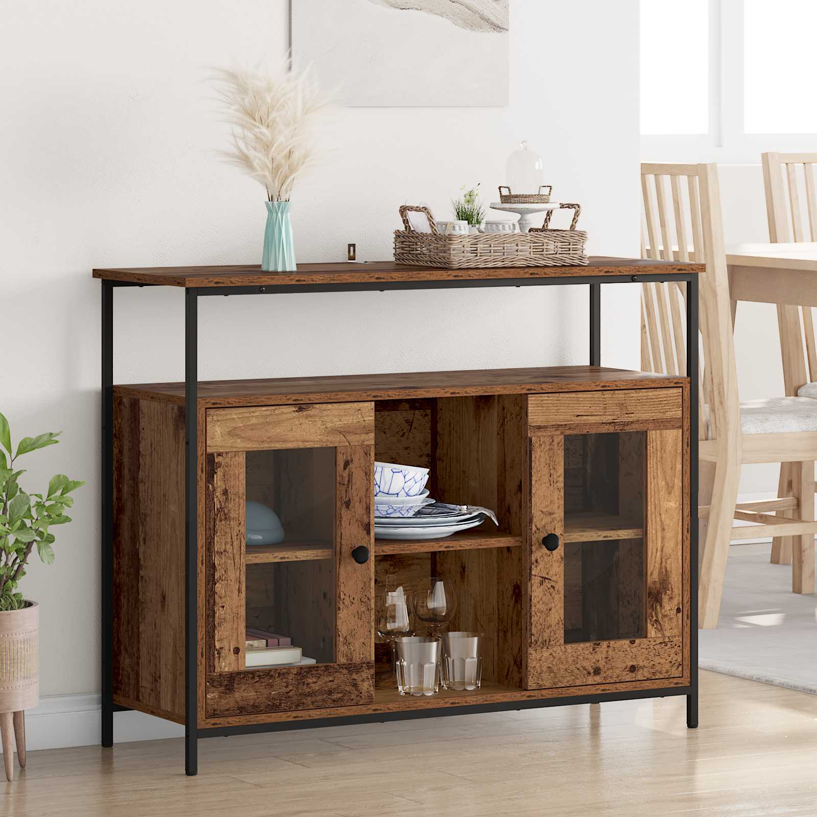 Kreveta Staro drvo 100 x 35 x 80 cm Konstruirano drvo