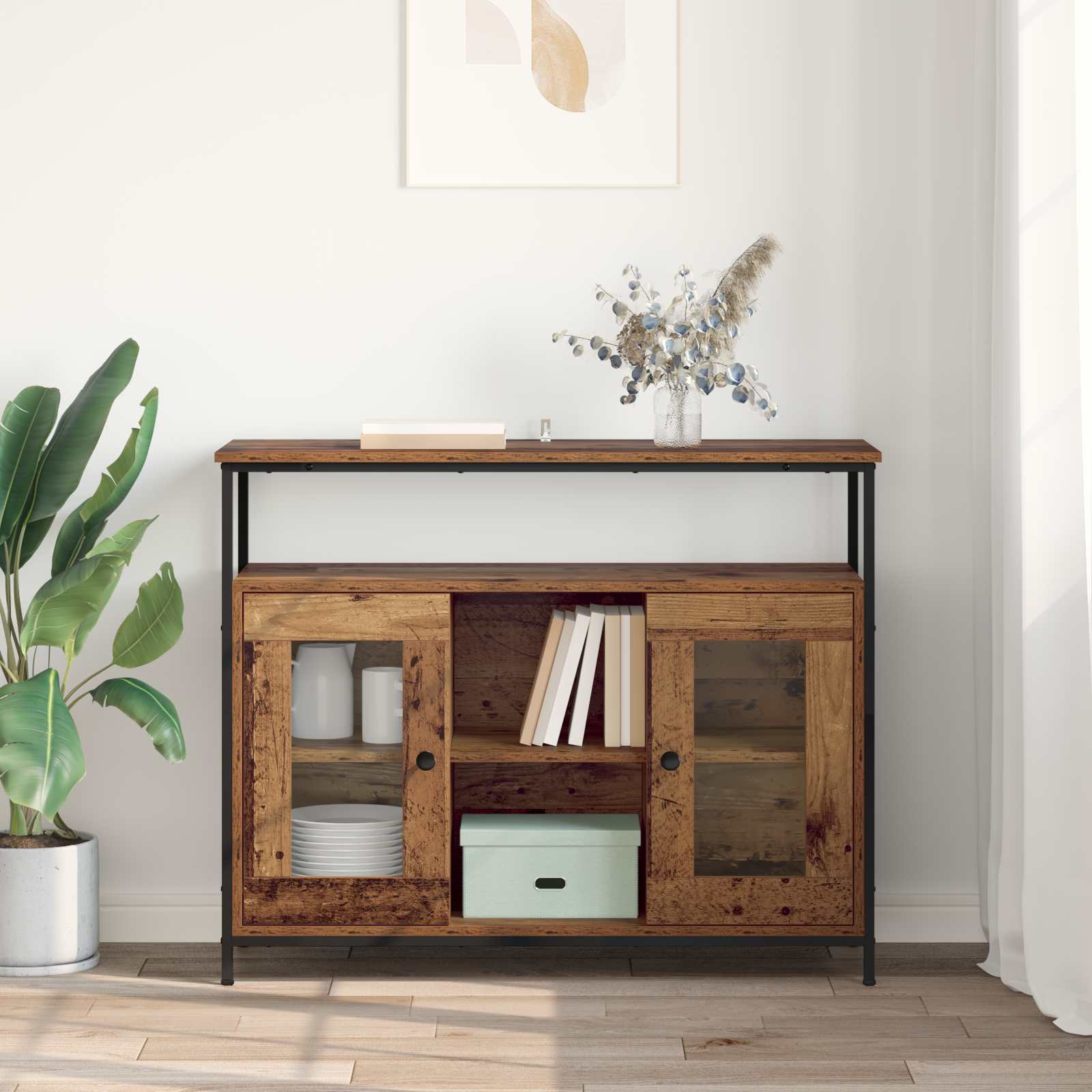 Kreveta Staro drvo 100 x 35 x 80 cm Konstruirano drvo