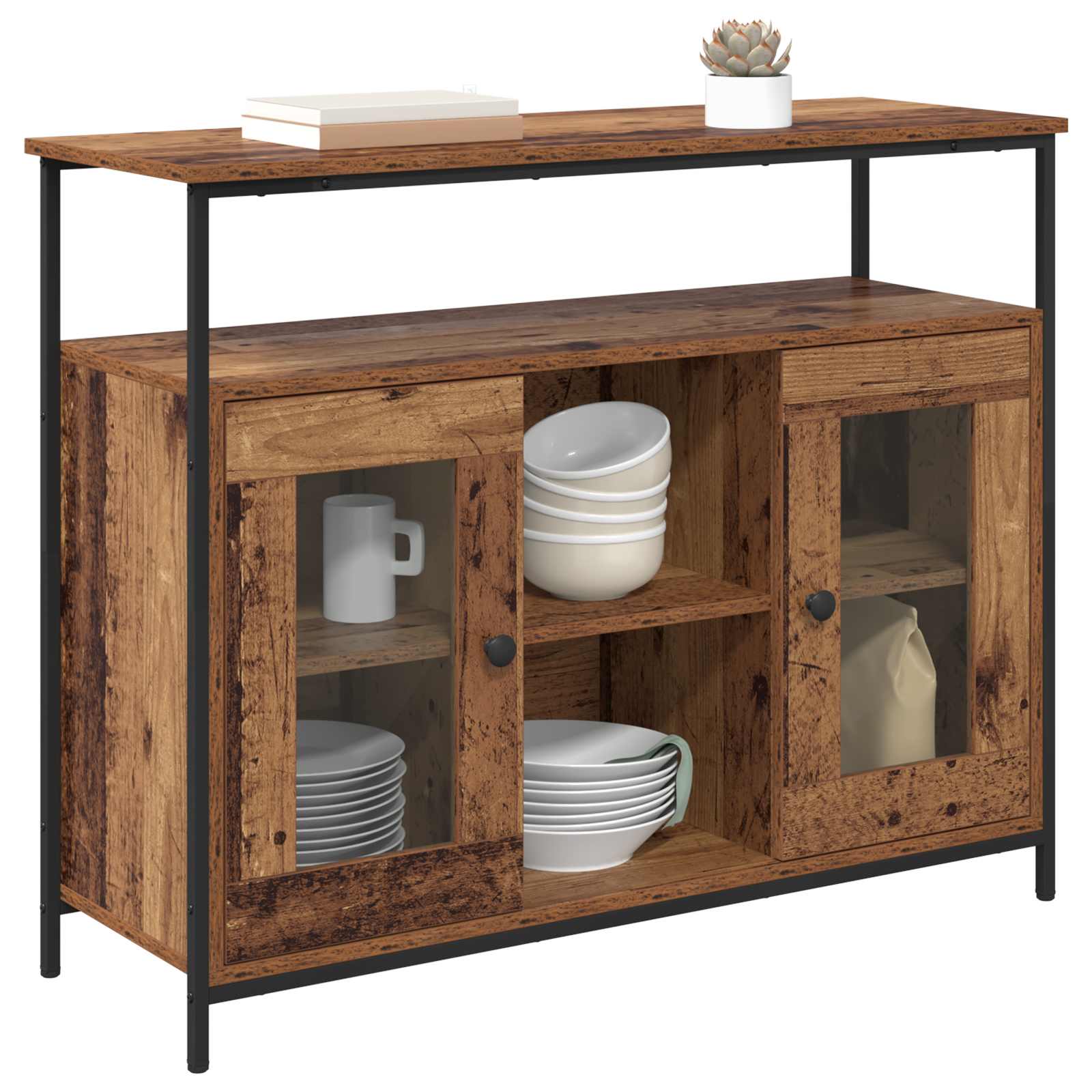 Kreveta Staro drvo 100 x 35 x 80 cm Konstruirano drvo