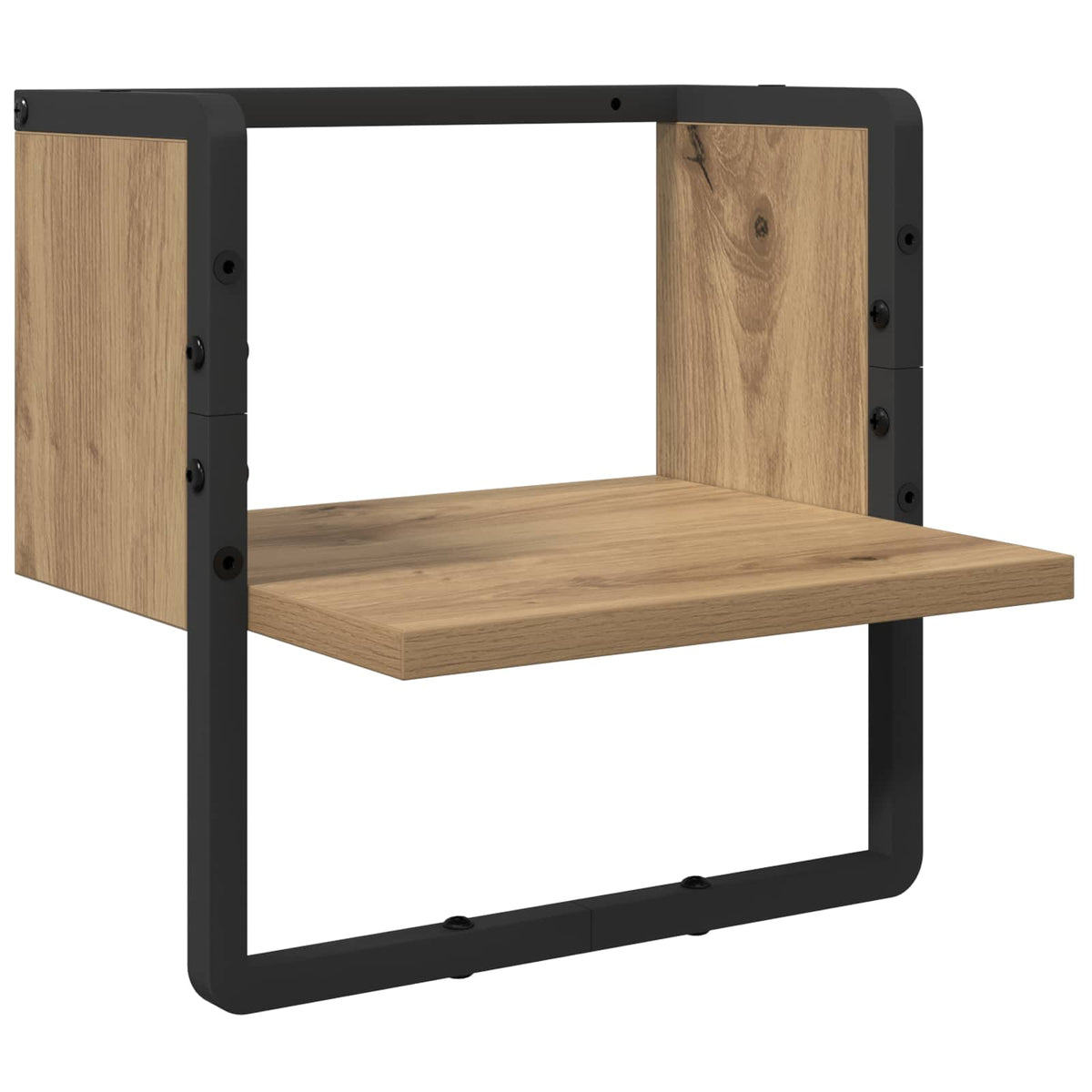 Set zidnih polica Zidne 6 pcs Umjetnički hrast 100 x 25 x 30 cm