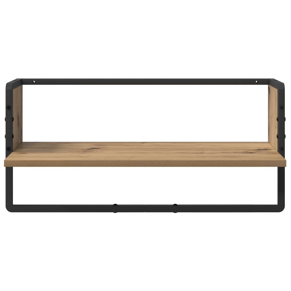 Set zidnih polica Zidne 6 pcs Umjetnički hrast 100 x 25 x 30 cm