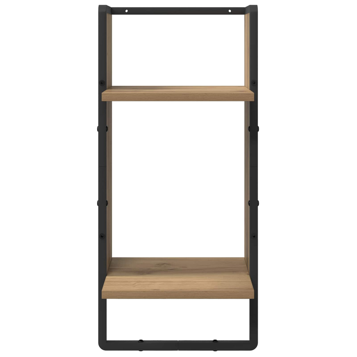 Set zidnih polica Zidne 6 pcs Umjetnički hrast 100 x 25 x 30 cm