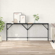 Konzolna stolica Crni hrast 180 x 30 x 75 cm Konstruirano drvo