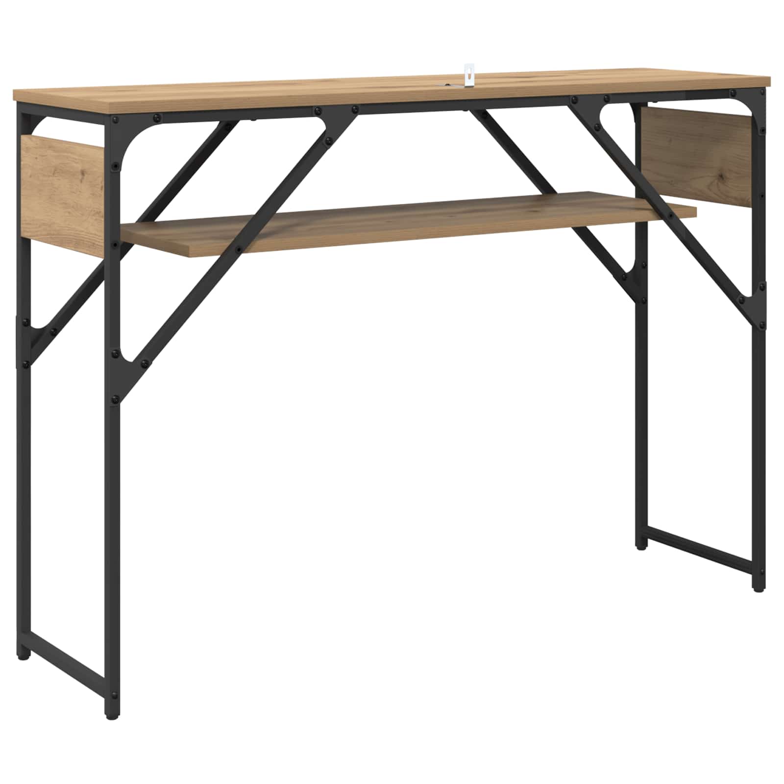 Konzolnistol Umjetnički hrast 105x30x75cm Konstruirano drvo