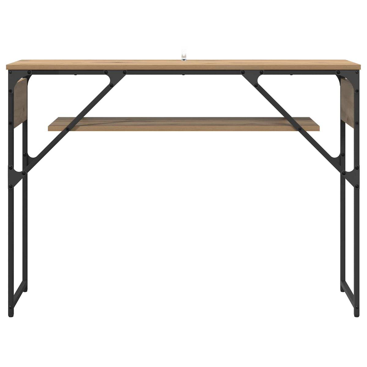 Konzolnistol Umjetnički hrast 105x30x75cm Konstruirano drvo