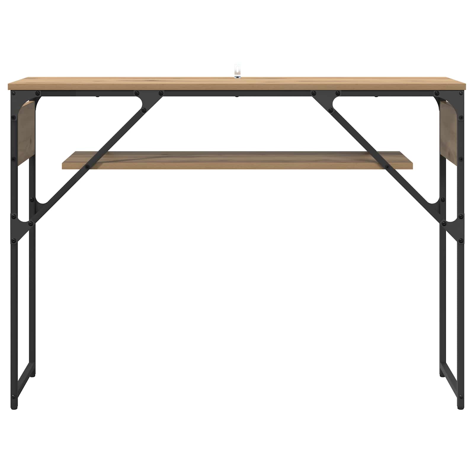 Konzolnistol Umjetnički hrast 105x30x75cm Konstruirano drvo