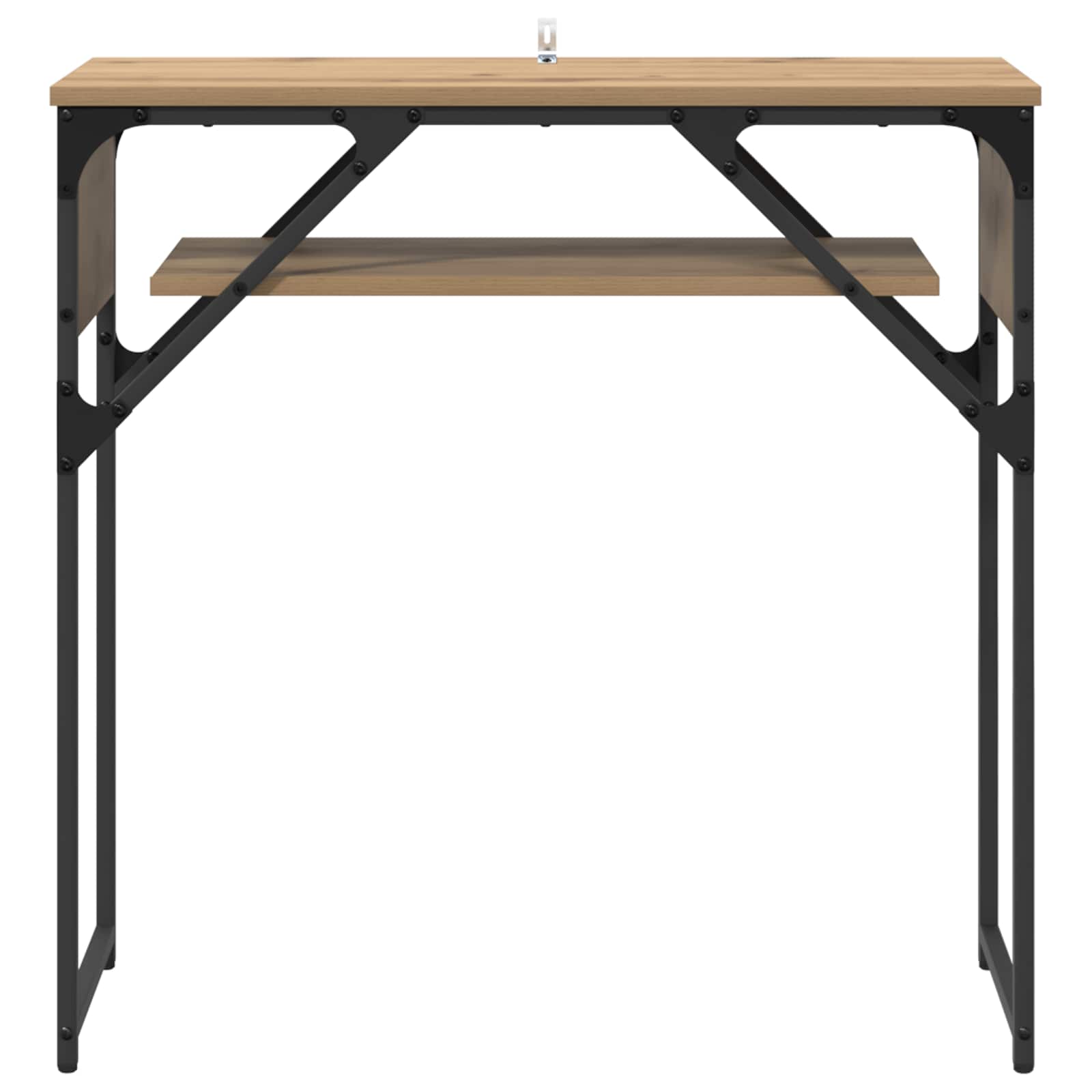Konzolnistol Umjetnički hrast 75x30x75cm Konstruirano drvo