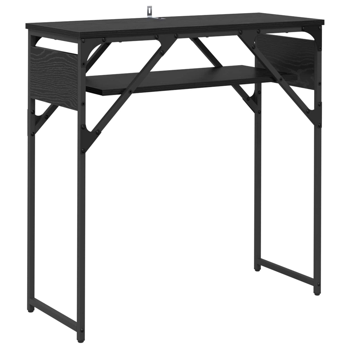 Konzolnistol Crni hrast 75x30x75cm Konstruirano drvo
