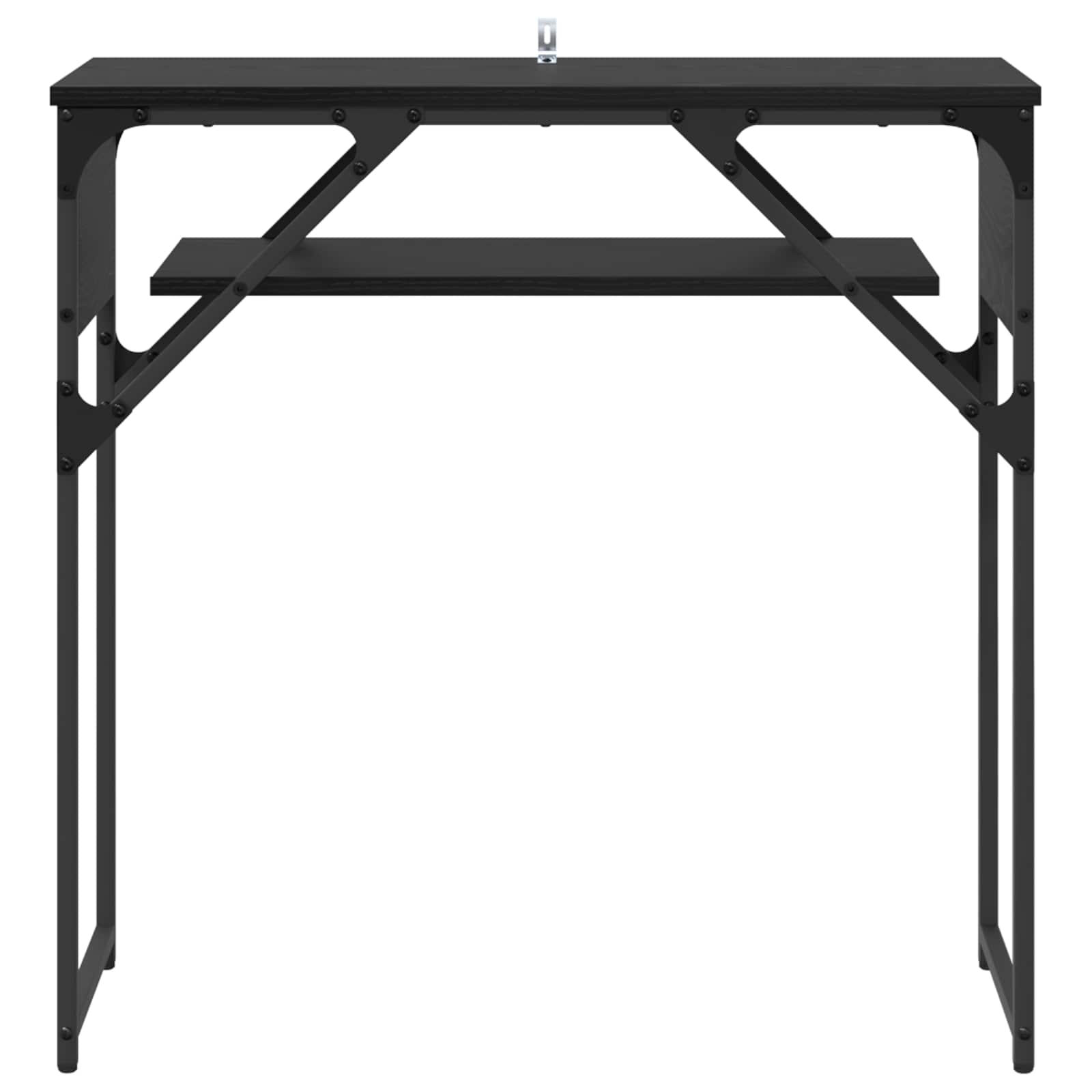 Konzolnistol Crni hrast 75x30x75cm Konstruirano drvo