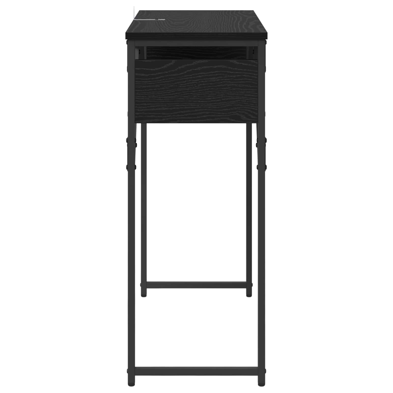 Konzolnistol Crni hrast 75x30x75cm Konstruirano drvo