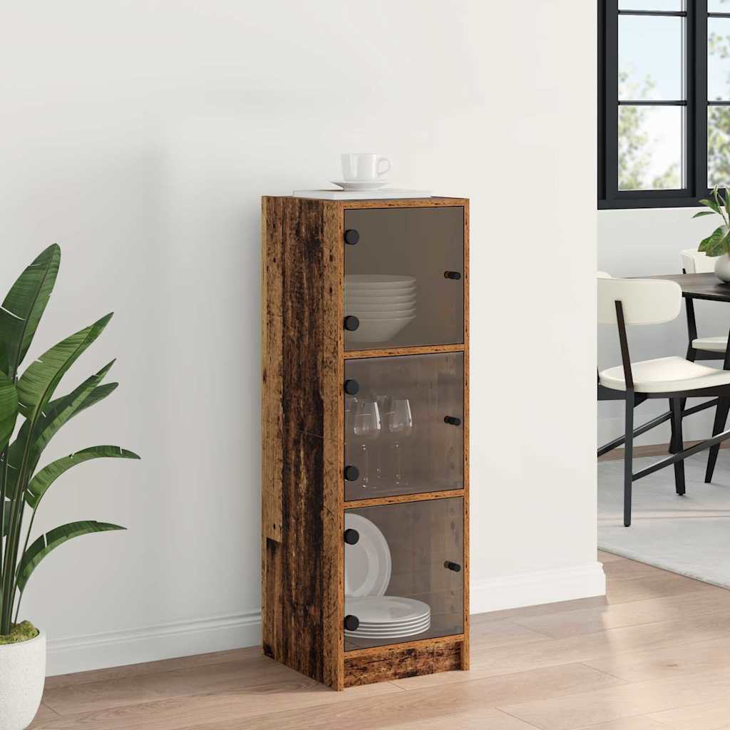 Highboard Staro drvo 35 x 37 x 109 cm Konstruirano drvo