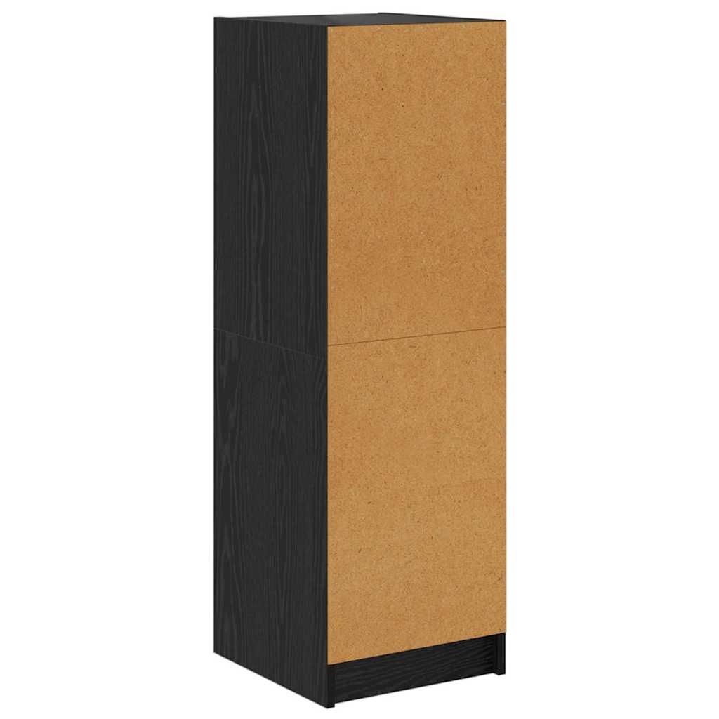 Highboard Crni hrast 35 x 37 x 109 cm Konstruirano drvo