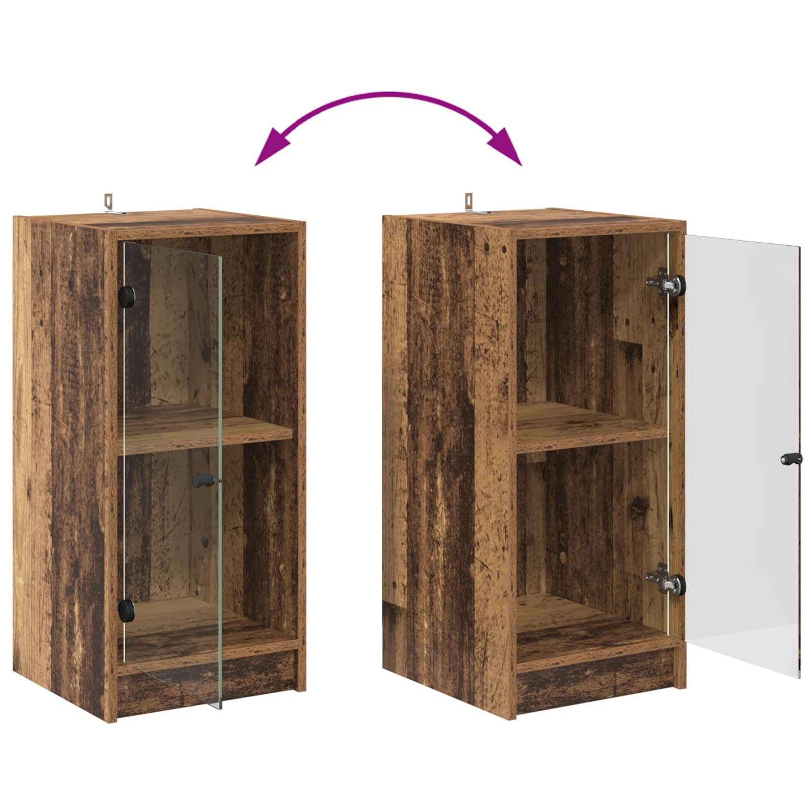 Kreveta Staro drvo 35 x 37 x 76 cm Konstruirano drvo