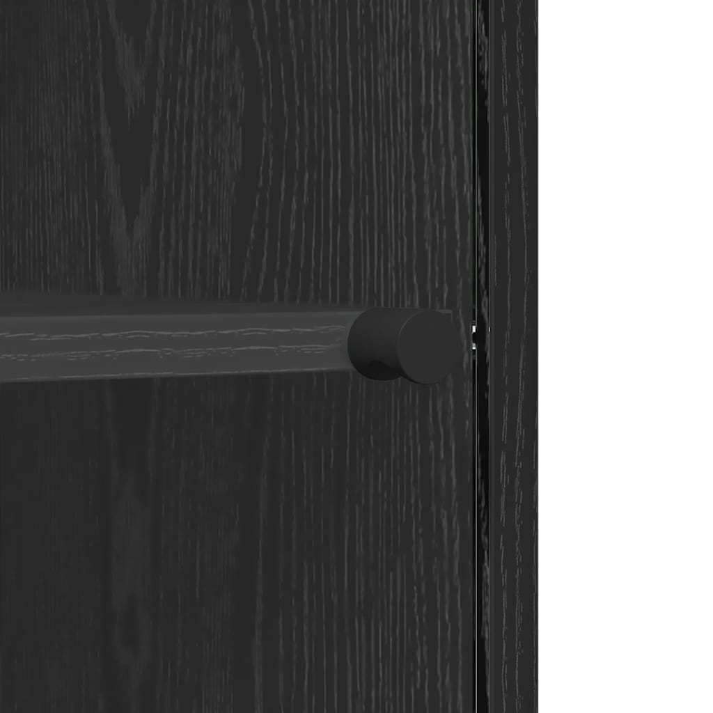 Kreveta Crni hrast 35 x 37 x 76 cm Konstruirano drvo