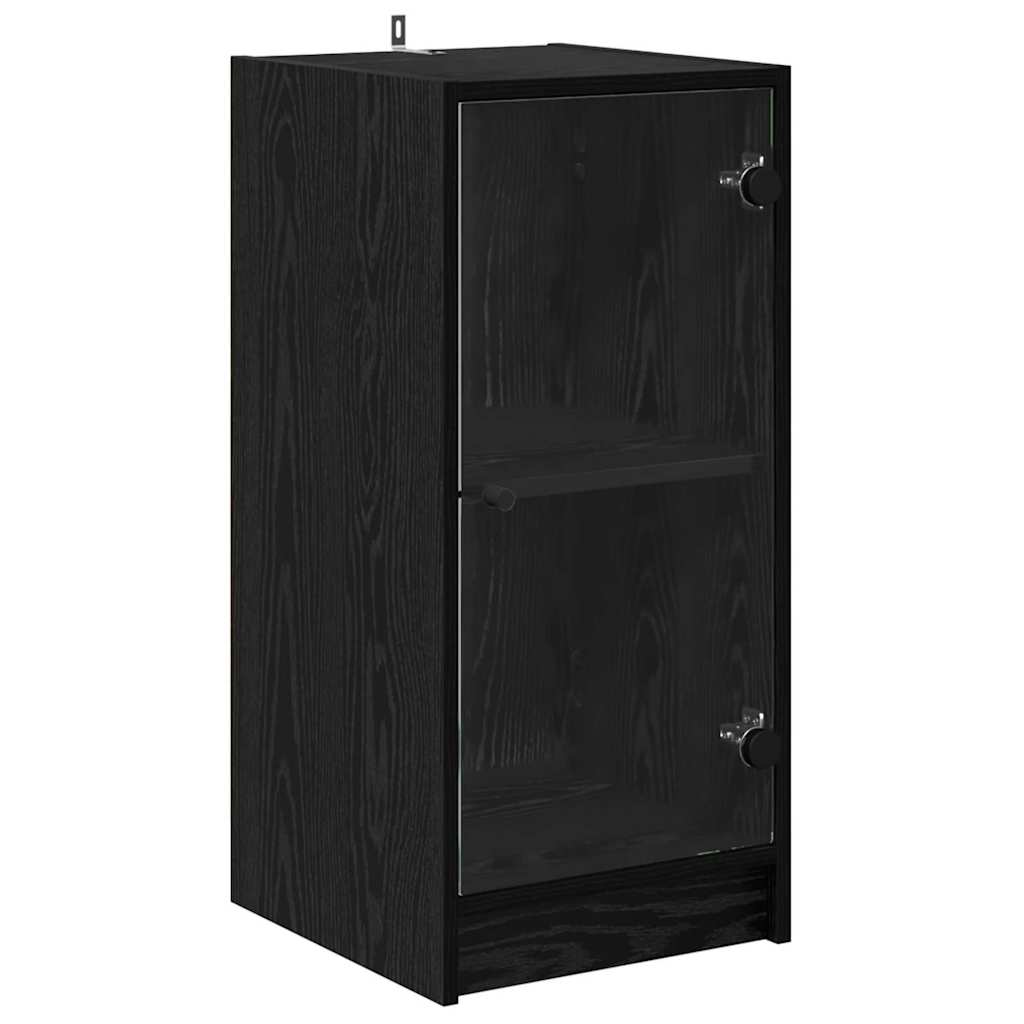 Kreveta Crni hrast 35 x 37 x 76 cm Konstruirano drvo