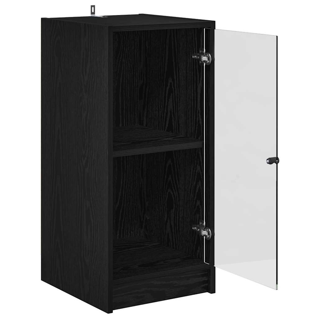 Kreveta Crni hrast 35 x 37 x 76 cm Konstruirano drvo